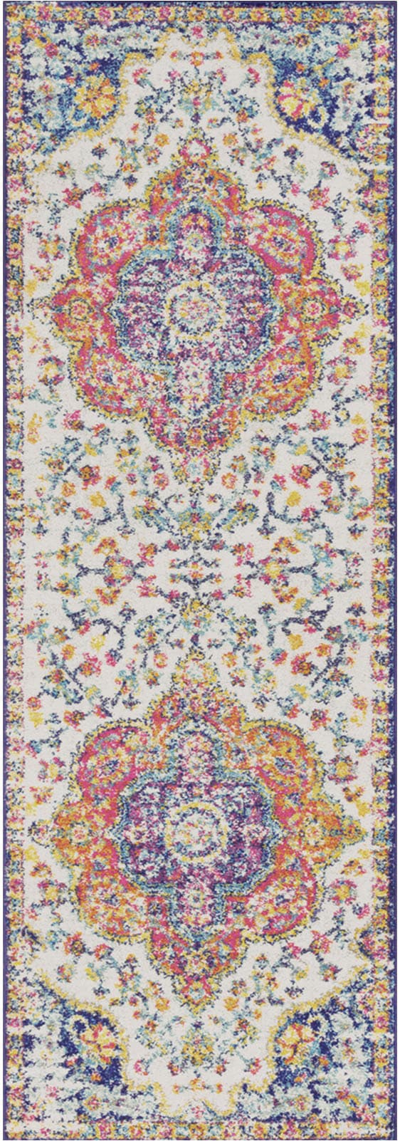 Image of Livabliss Teppich "RABAT" rechteckig 8 mm Höhe Orient-Optik, Vintage Design, Boho Stil, Kurzflor, Wohnzimmer