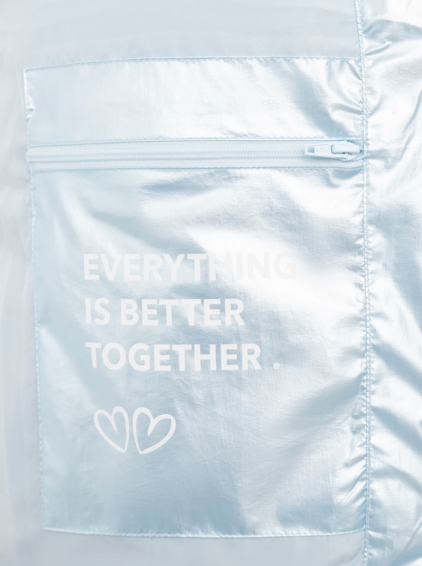 Zwillingsherz Steppweste »"Zwillingsherz"« Frontreissverschluss, Kapuze, seitlichen Taschen