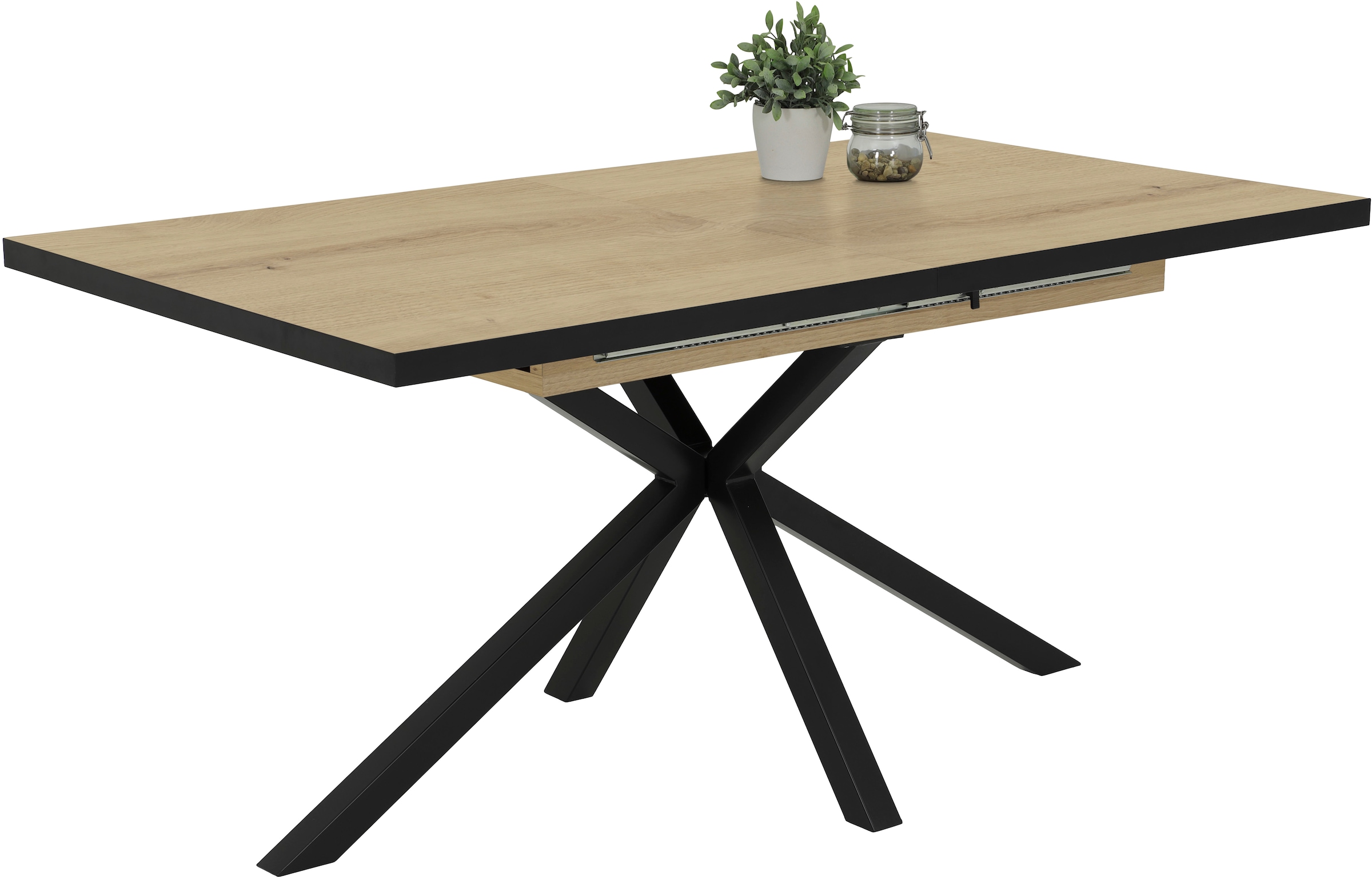 HELA Table de salle à manger ausziehbar 160-200 cm