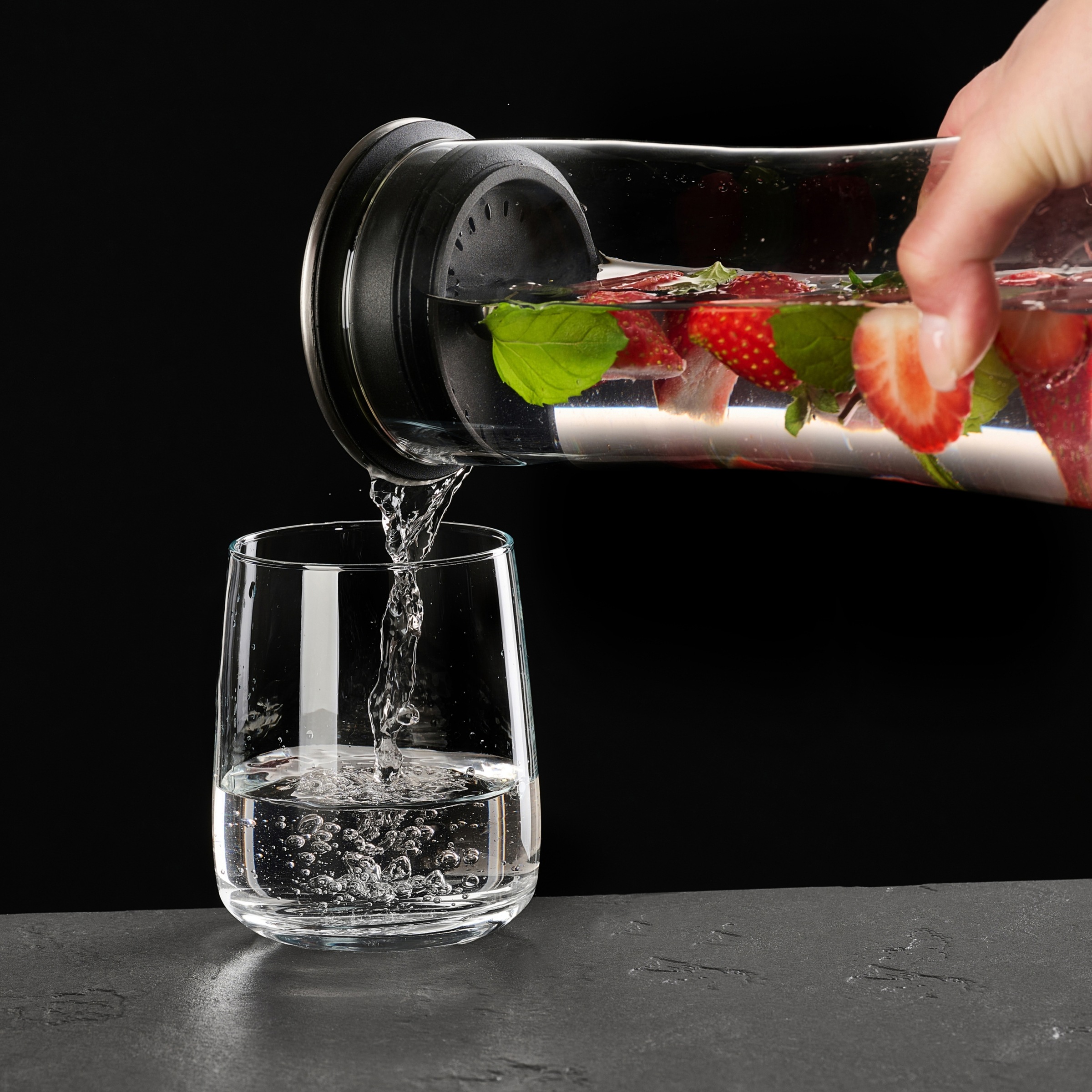 Ritzenhoff & Breker Carafe »Perfetto« Kanne, 1,4 Liter mit Edelstahldeckel