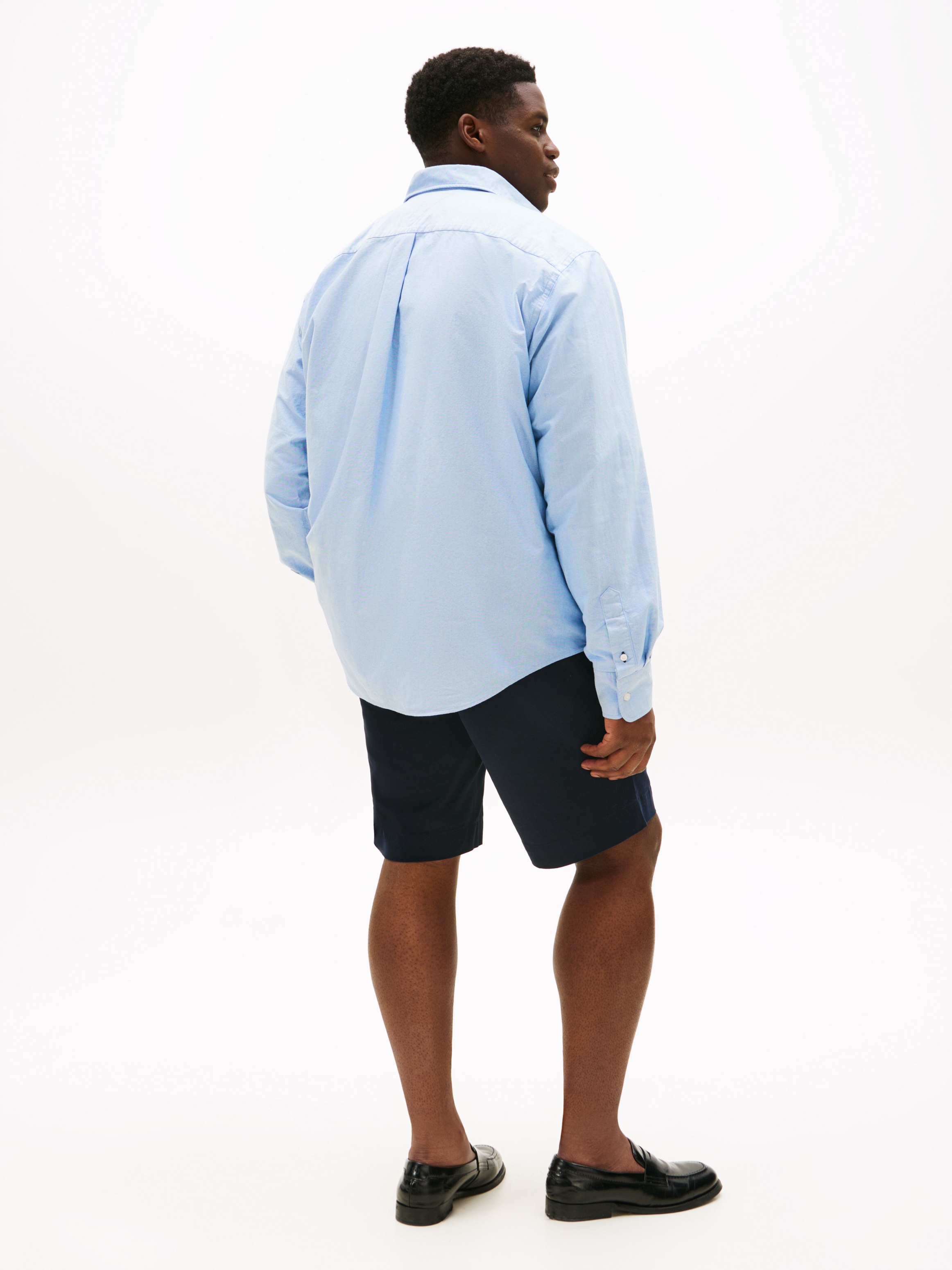 Tommy Hilfiger Big & Tall Langarmhemd »BT-SOLID HERITAGE OXFORD RF S-B«, Grosse Grössen