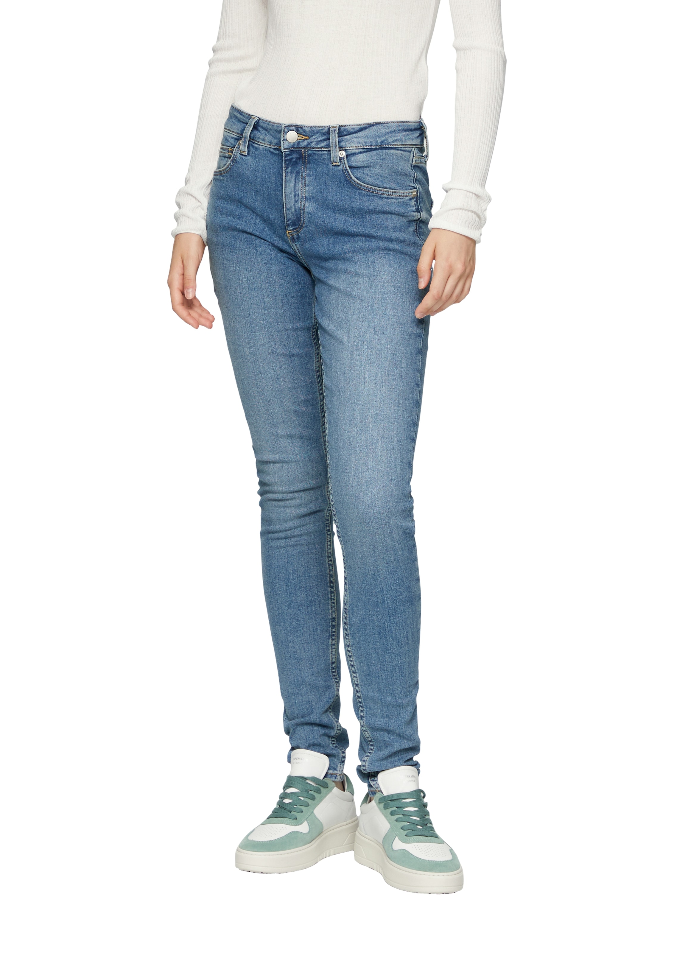 Skinny-fit-Jeans, mit Taschen