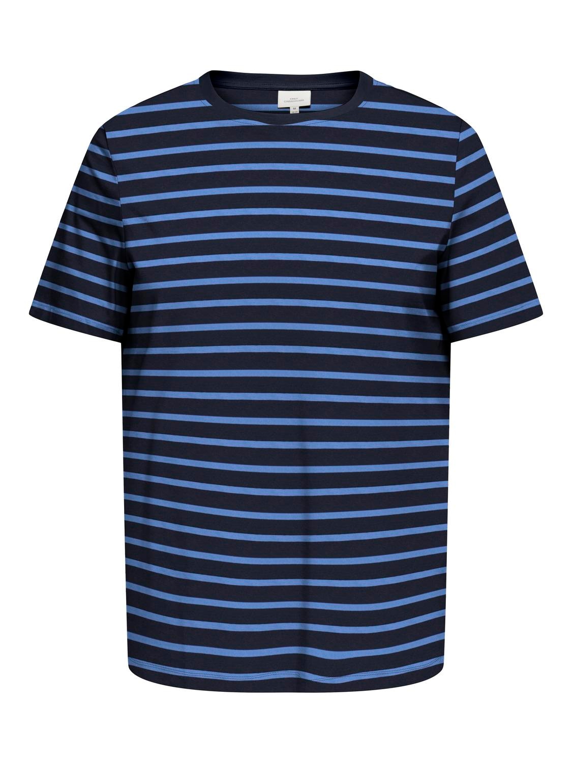 ONLY CARMAKOMA Rundhalsshirt »CARBLOOM LIFE S/S TOP JRS«