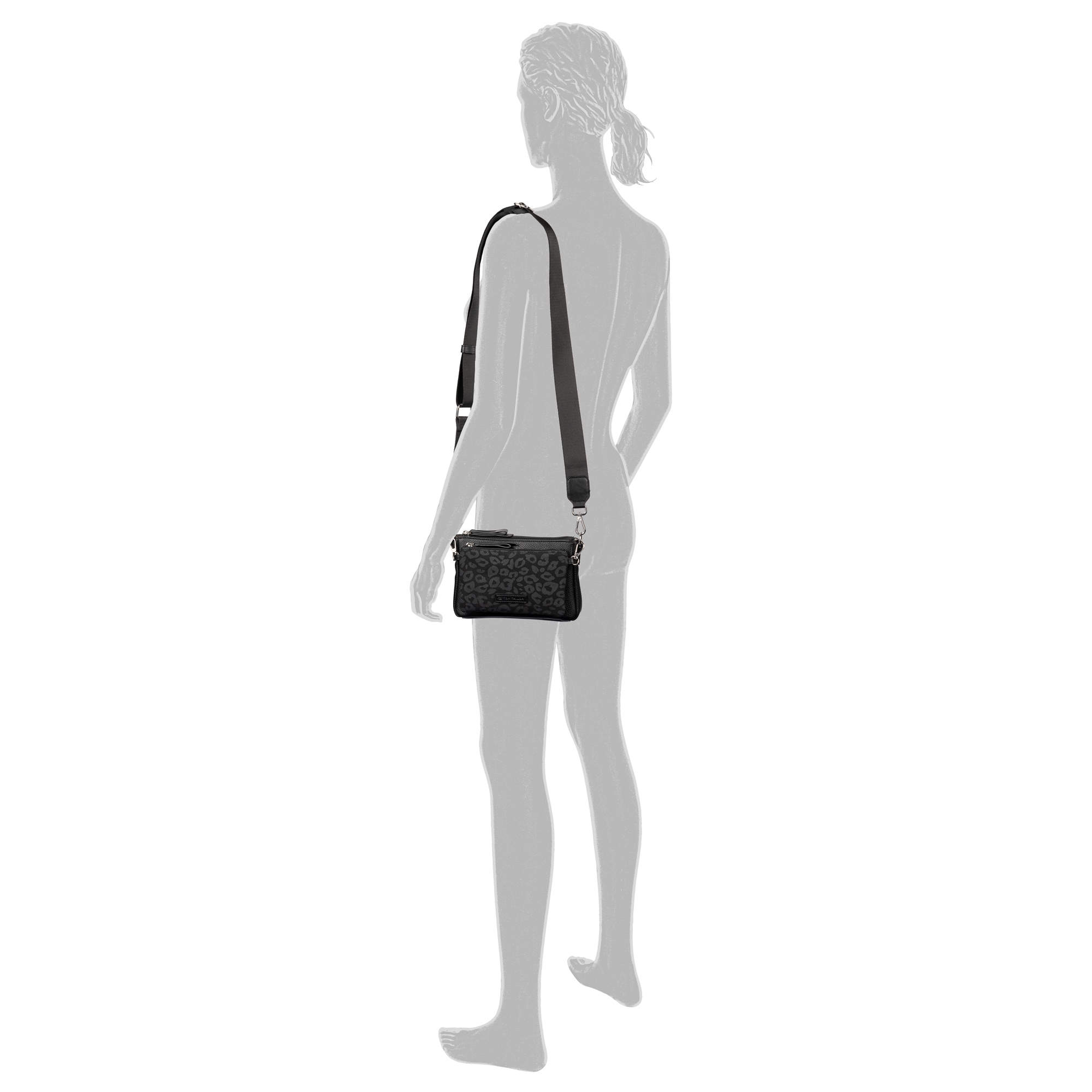 TOM TAILOR Sac à bandoulière »Jamila« moderne 2-in-1 Tasche mit Vortasche auch als Umhängetasche tragbar