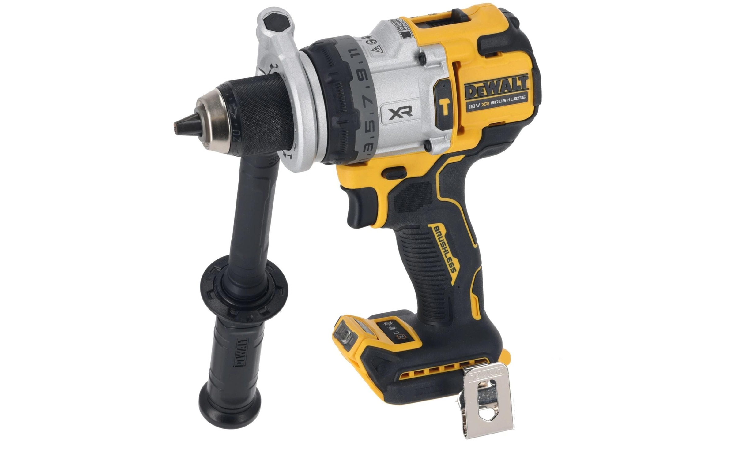 DeWalt Akku-Schlagbohrschrauber »18 V DCD1007NT-XJ Ohne Akku«, Softgriff, LED