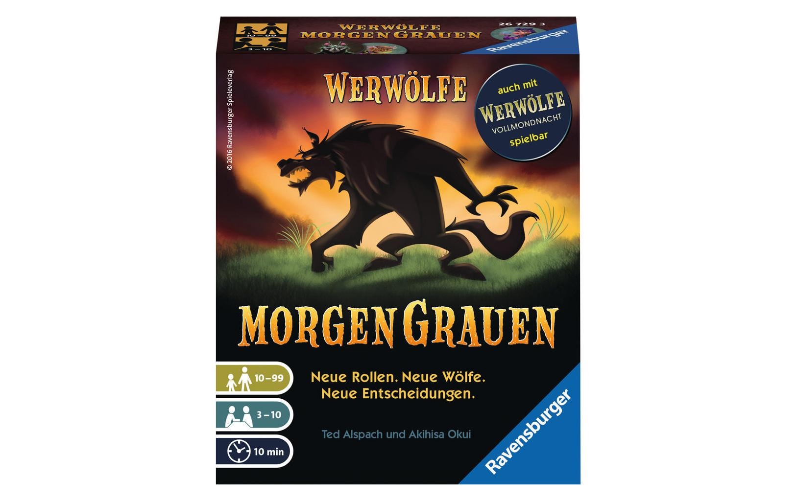 Spiel »Werwölfe Morgengrauen«