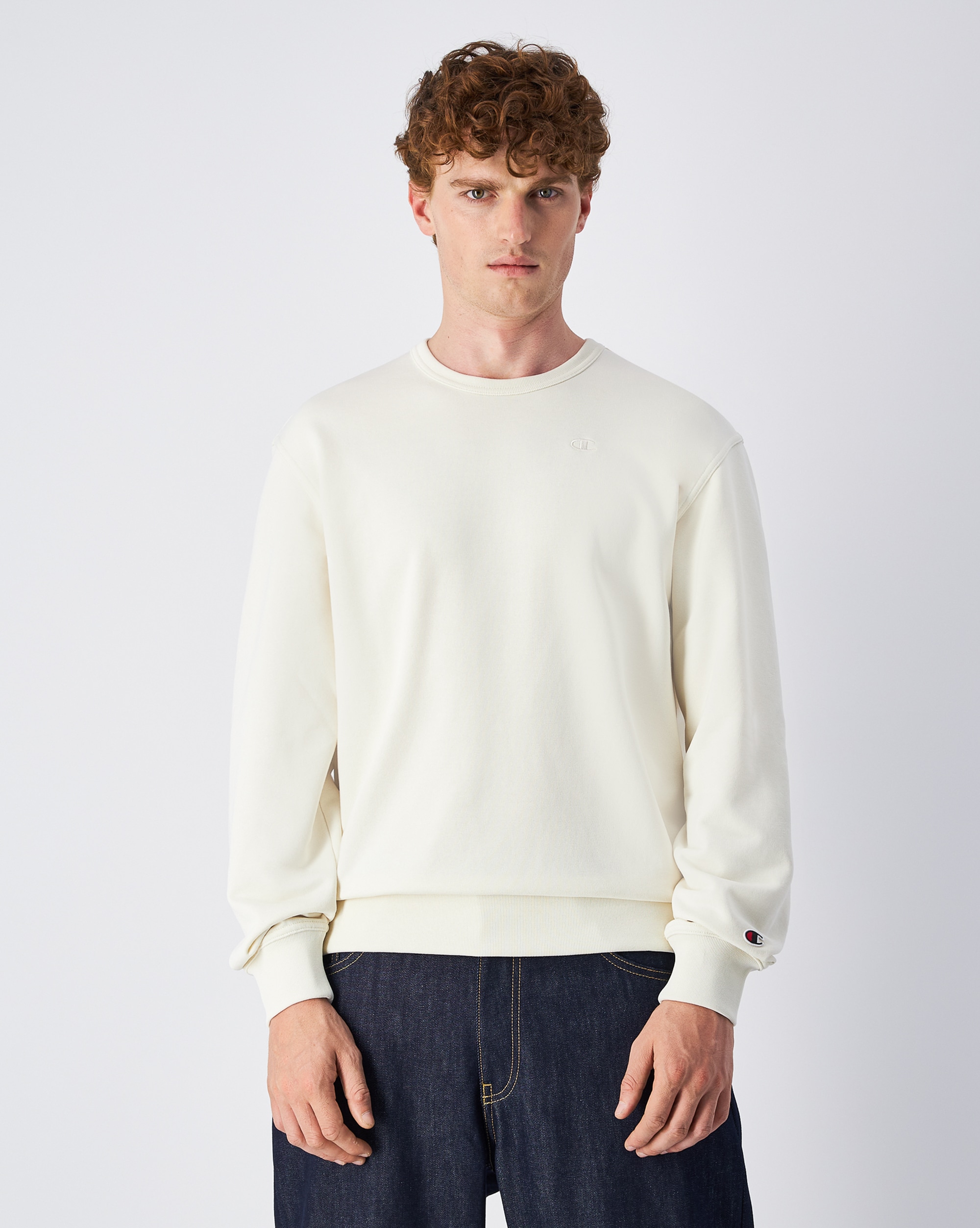 Image of Champion Sweatshirt "ICONS TONAL Terry Crewneck Sweatshirt", sportlicher Stil, für Sport- und Freizeitaktivitäten