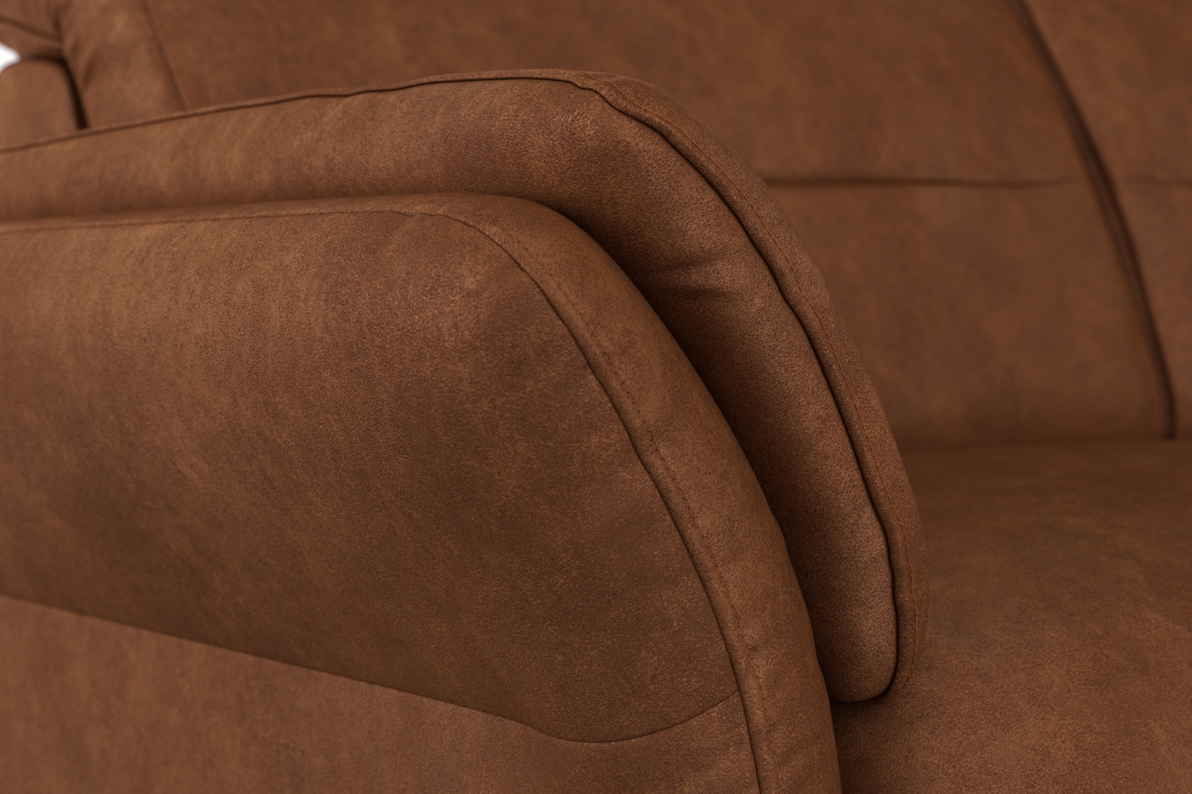 sit&more Ecksofa »Grenoble L-Form mit Federkern«, wahlweise mit Bettfunktion, Bettkasten, Arm- und Kopfteilverstellung