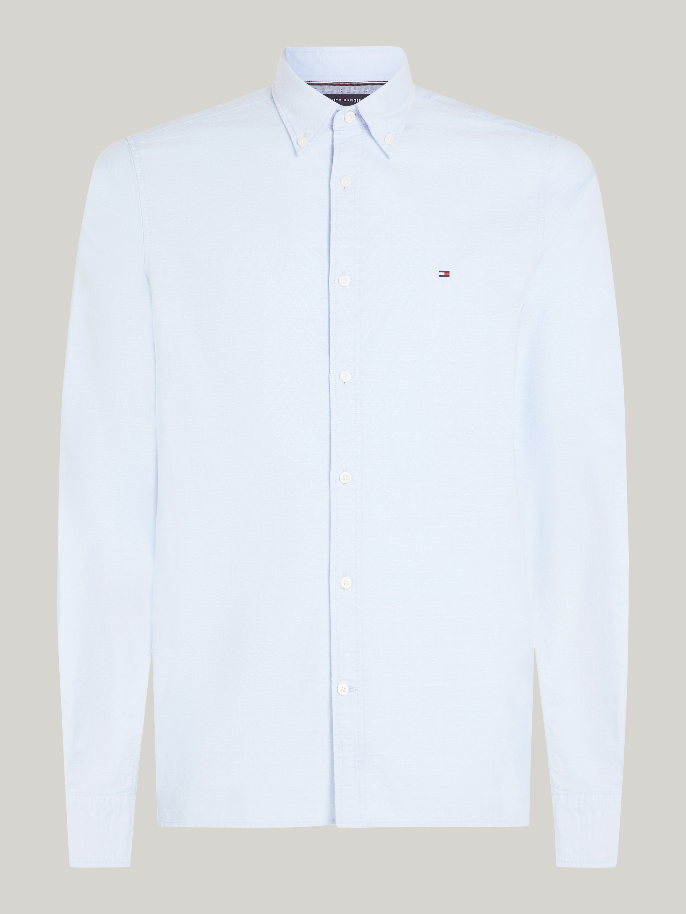 Tommy Hilfiger Langarmhemd »OXFORD DOBBY Slim Fit SHIRT«