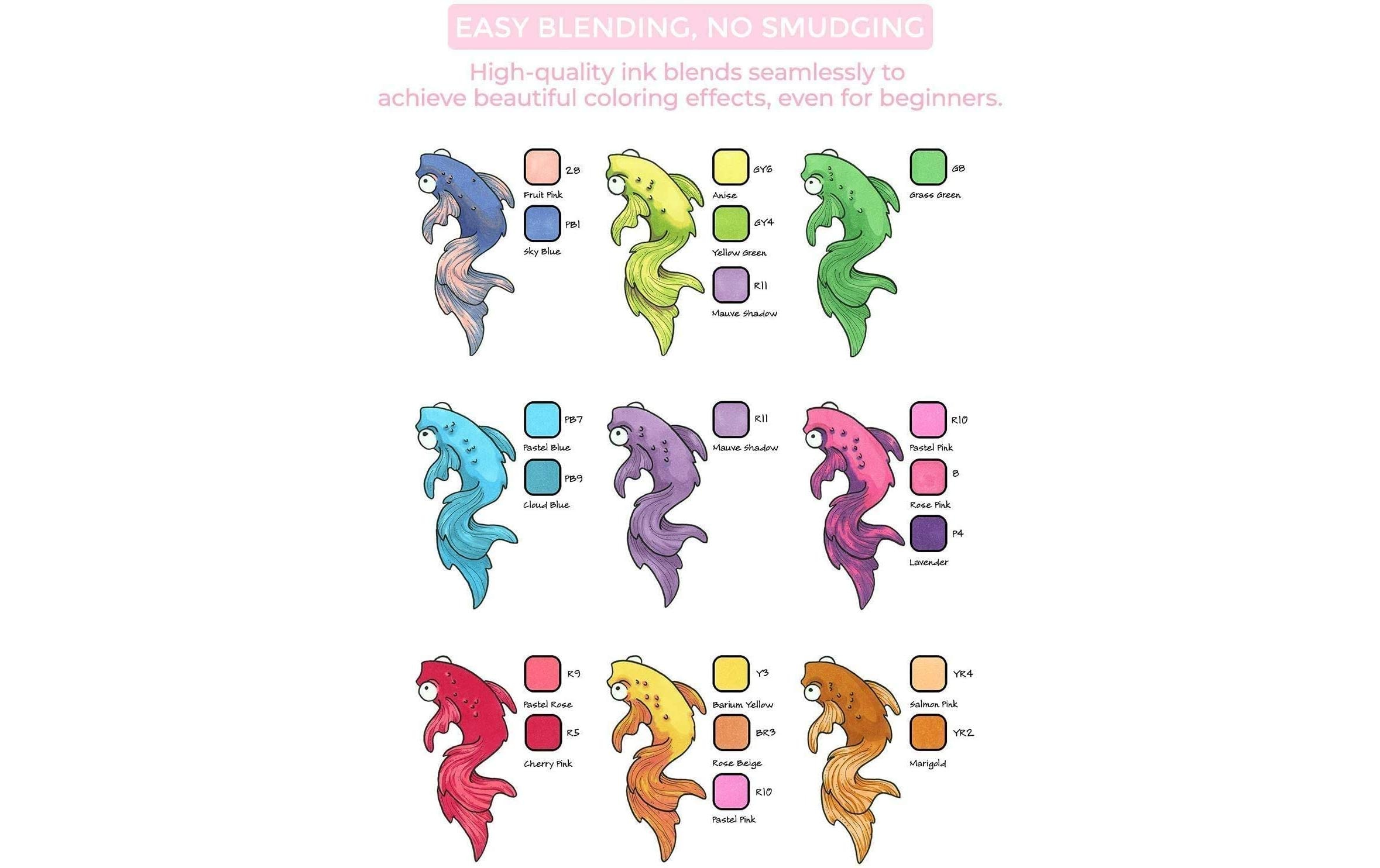   Marker »Ohuhu Honolulu B (72 Stk.) 72 Stück«