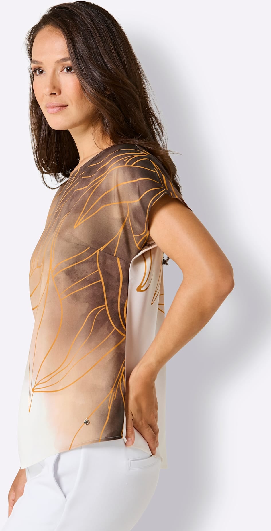 CREATION L PREMIUM Blouse à pression
