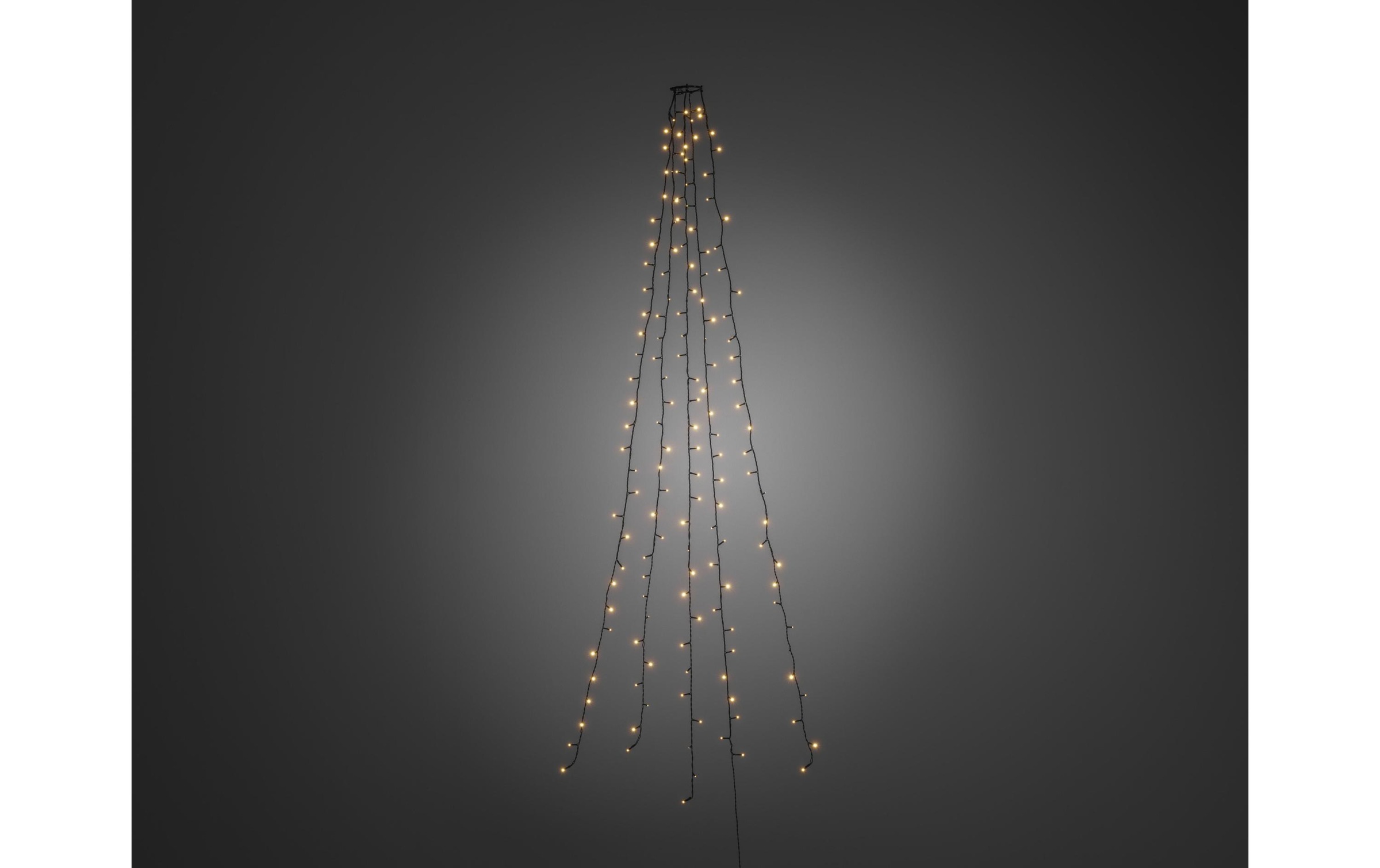 Image of KONSTSMIDE LED-Lichterkette, 200 St.-flammig, 5 Stränge a 40 Dioden, vormontiert, ? Ring: 8 cm bei Ackermann Versand Schweiz