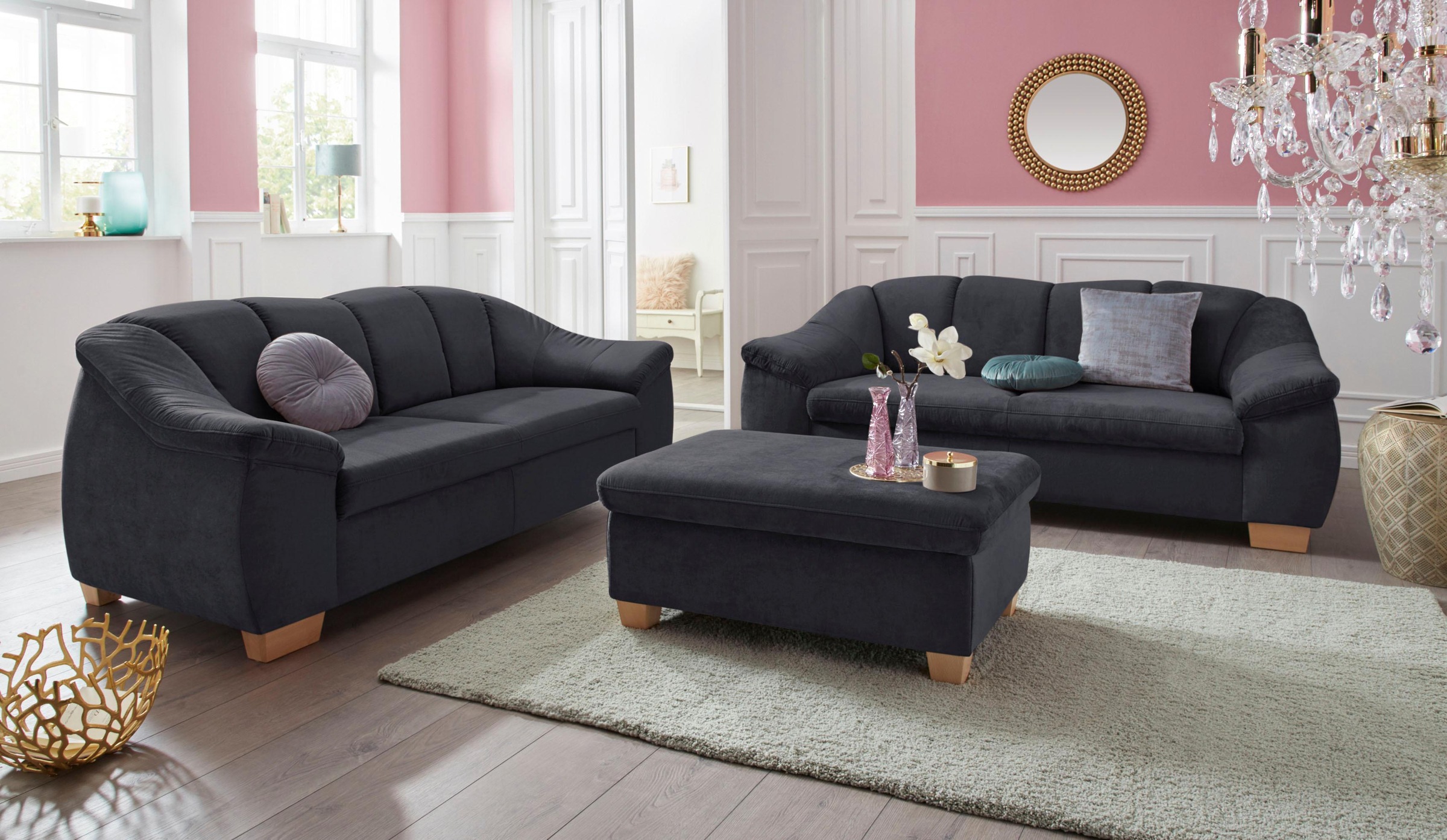 sit&more 2,5-Sitzer »Santo«, mit Federkern