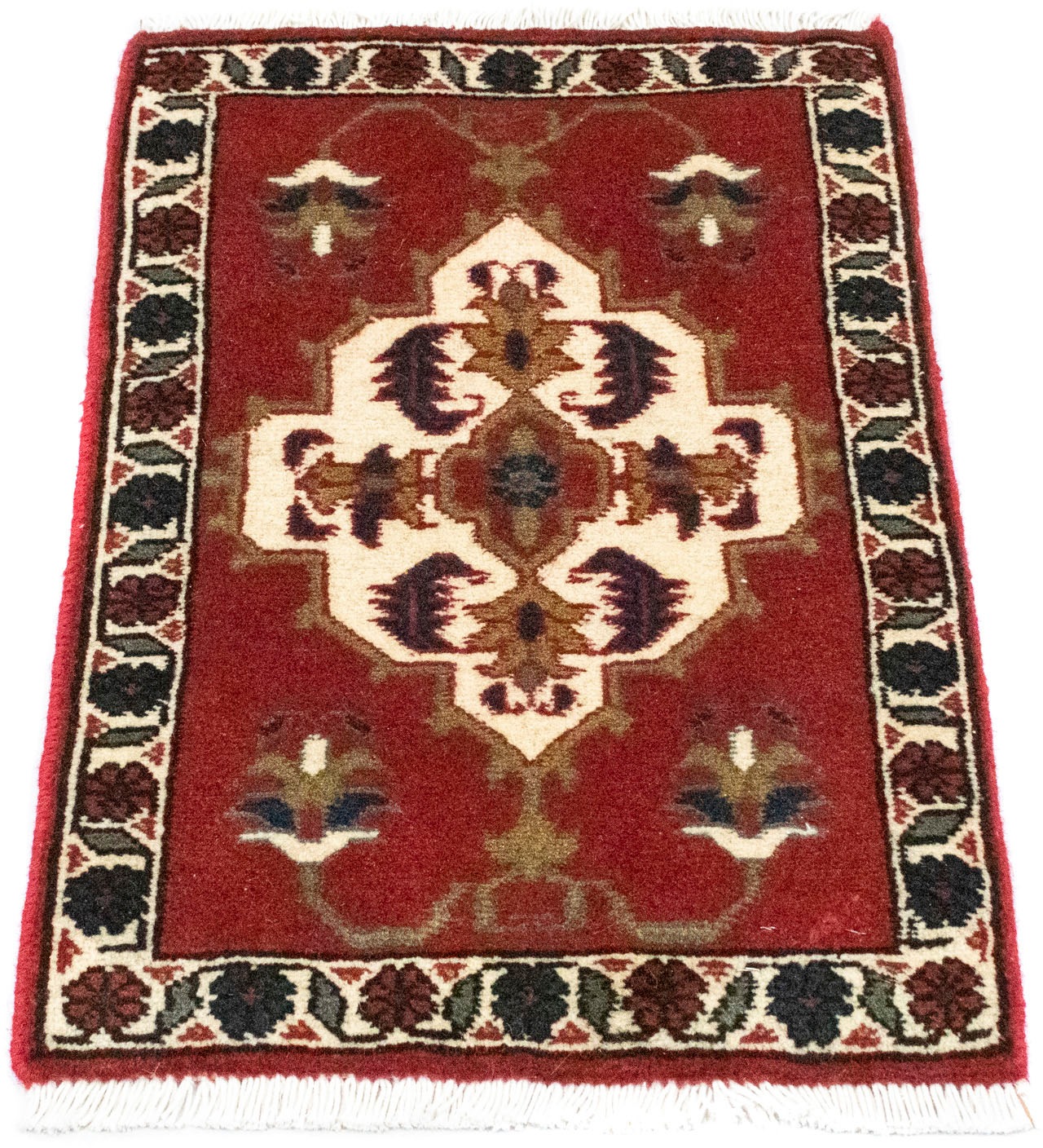 Image of morgenland Wollteppich »Ardebil Teppich handgeknüpft braun«, quadratisch, 8 mm Höhe, handgeknüpft bei Ackermann Versand Schweiz