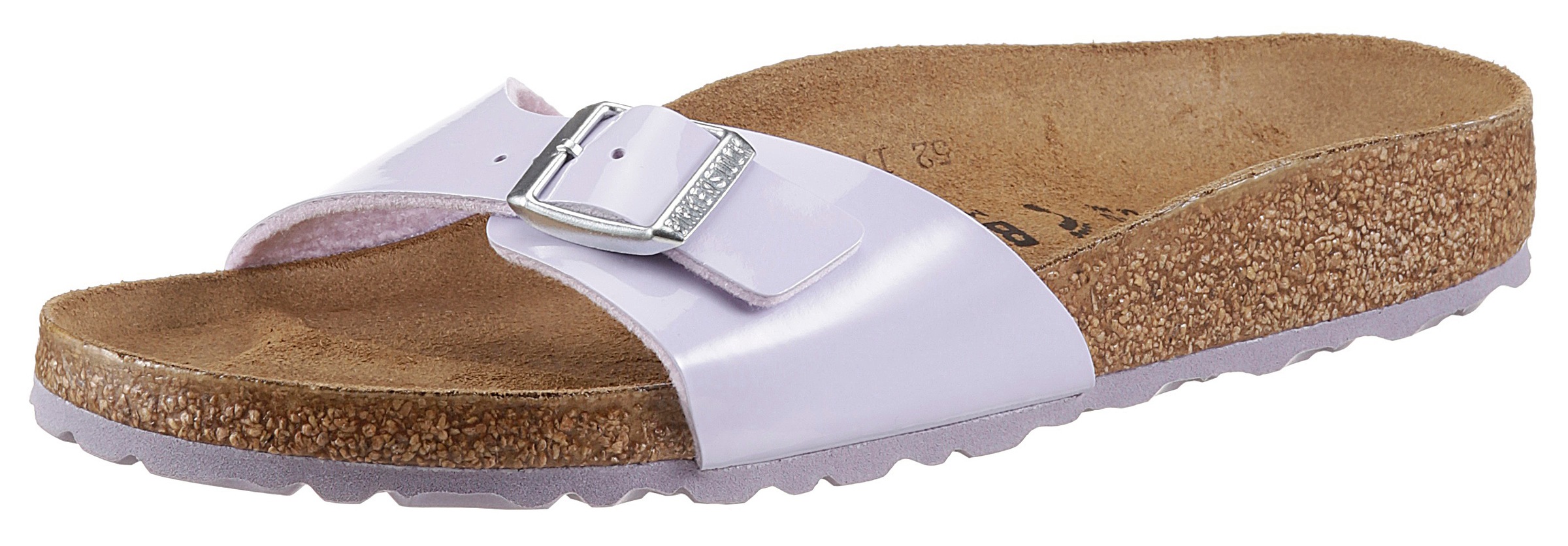 Image of Birkenstock Pantolette »Madrid patent«, in glänzendem Look bei Ackermann Versand Schweiz