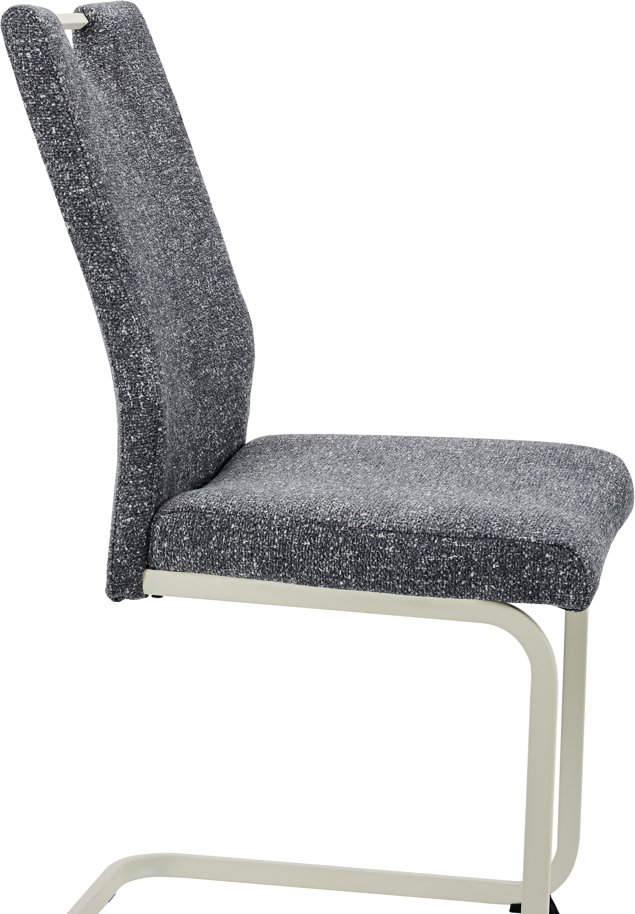HELA Chaise cantilever »TIVOLI« (Ensemble) 1 cuisfauteuil cantilever, structure blanc perle, avec poignée, charge max. 140 kg