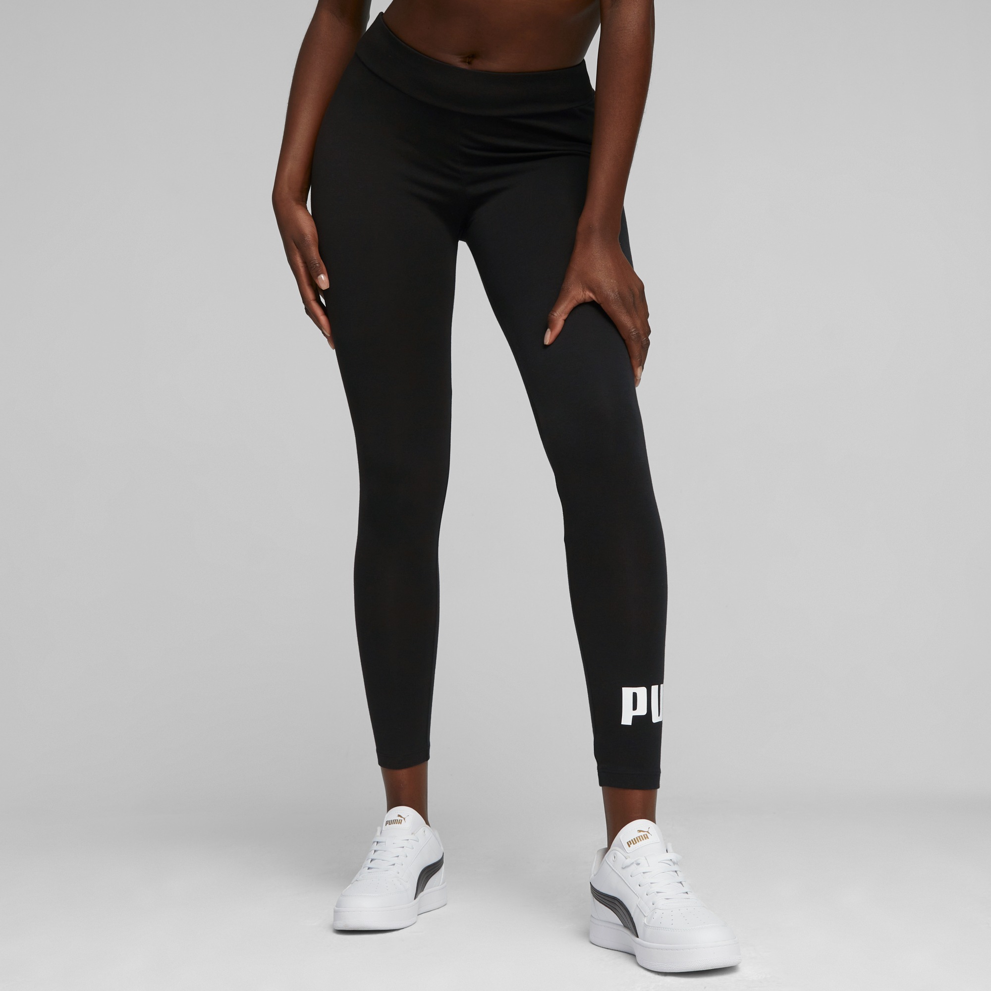 Image of PUMA Leggings "ESS LOGO LEGGINGS" schmale Passform, für vielseitige Aktivitäten, sportlicher Stil
