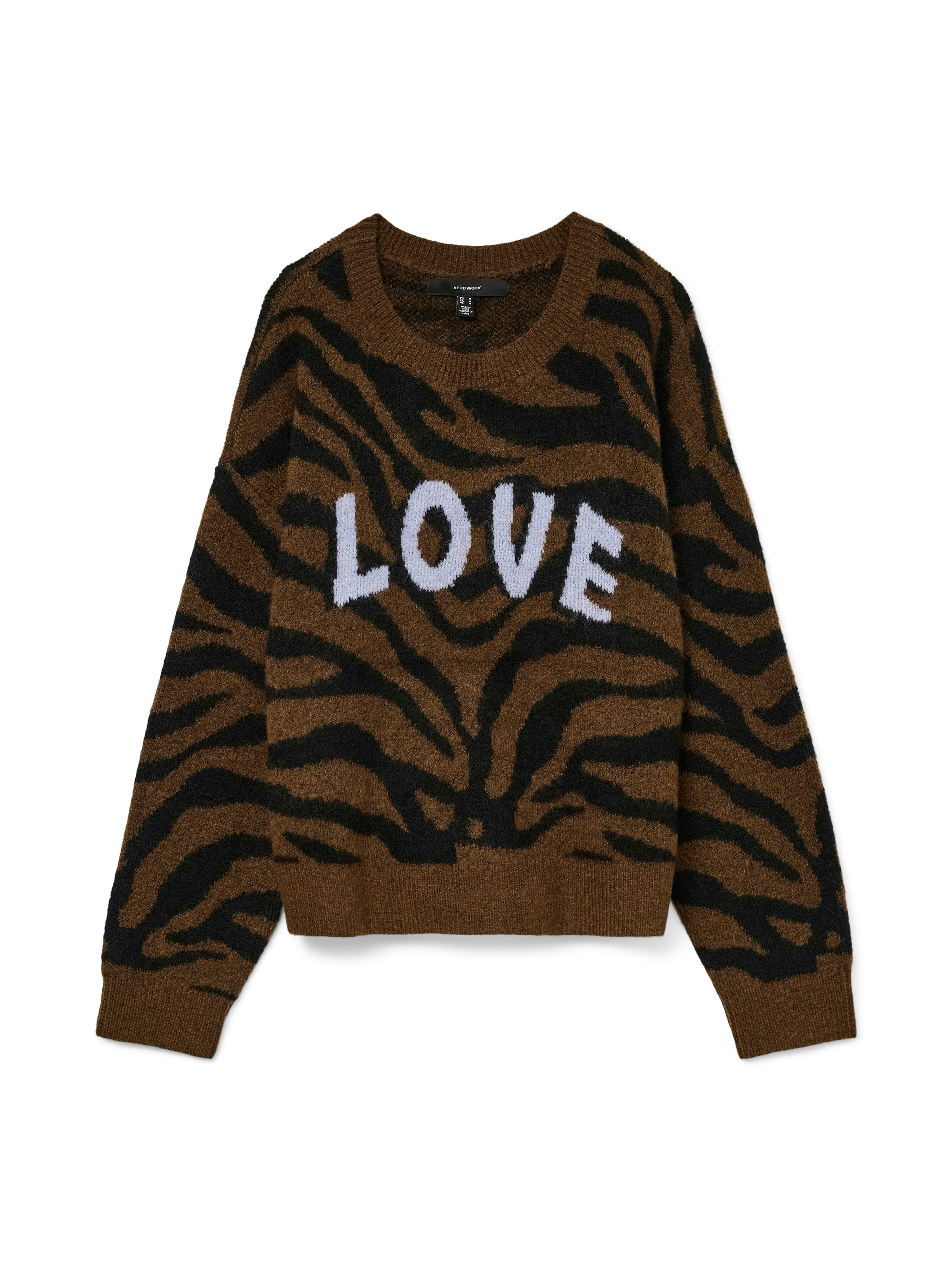 Vero Moda Pull en tricot »VMNEWKAI LS O-NECK PULLOVER BOO«