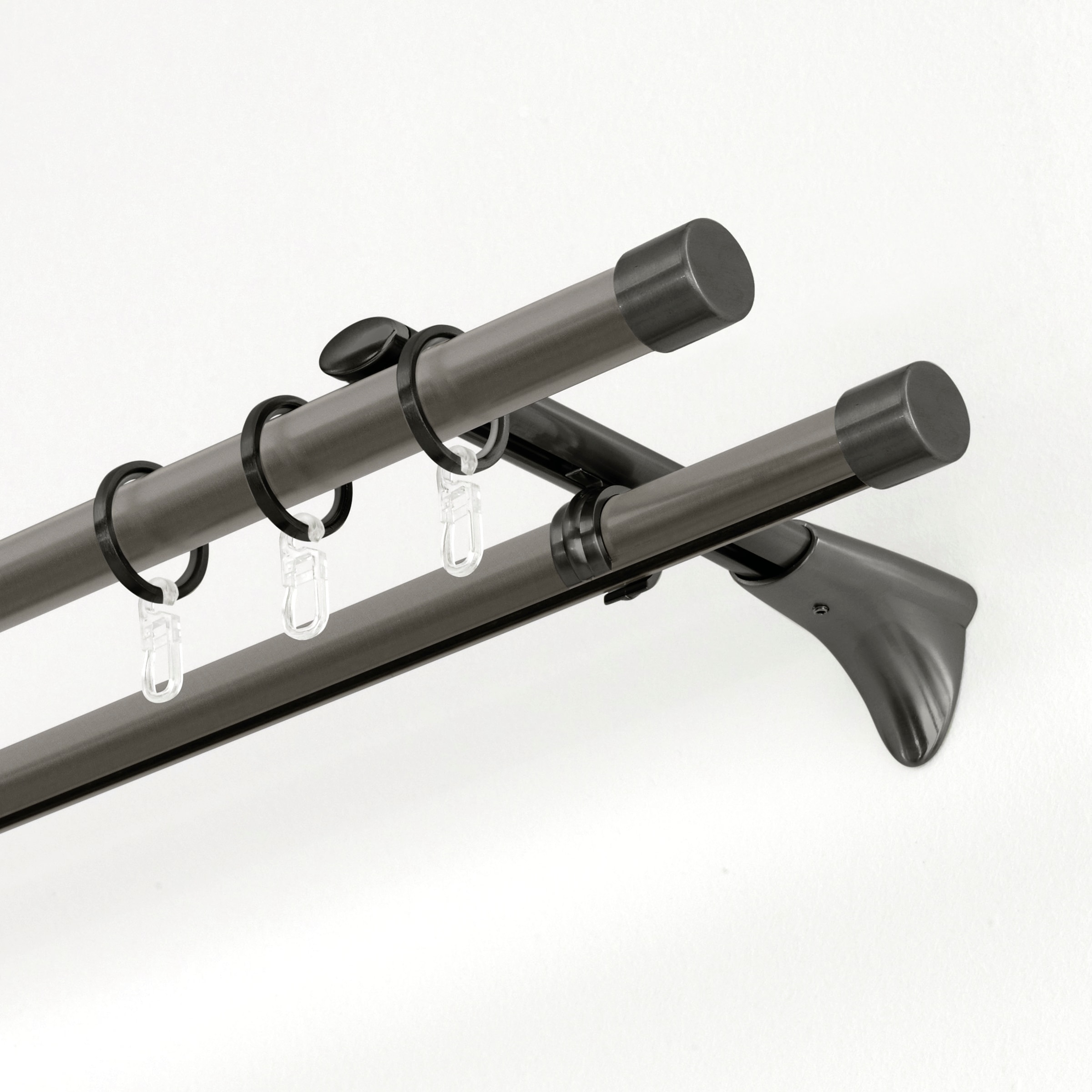 GARDINIA Tringle à rideaux »Chicago« Ø 20 mm Fixmass Serie Einzelprogramm Chicago Ø 20 mm