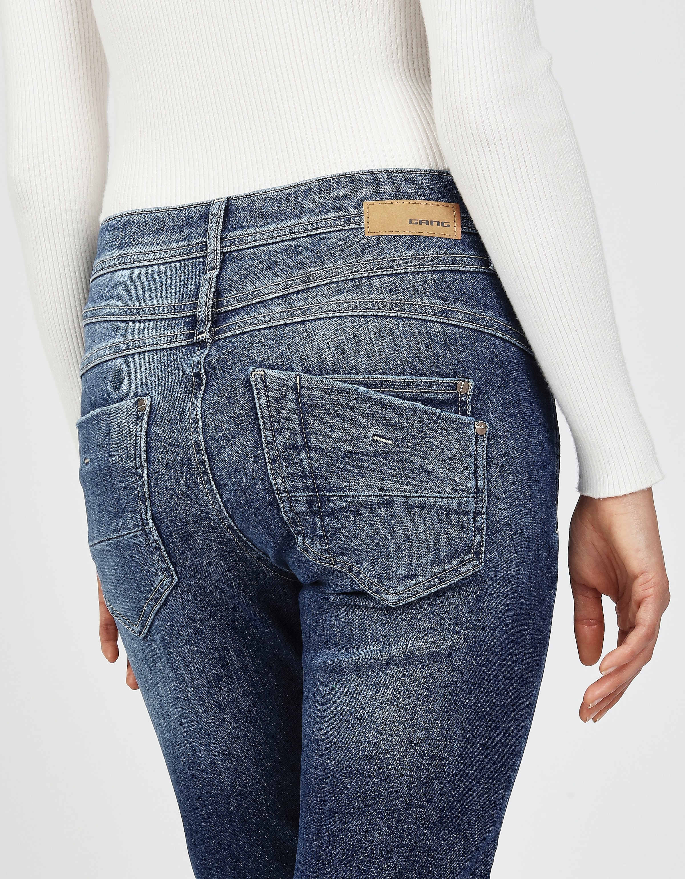GANG Relax-fit-Jeans »94AMELIE«, aus Sweat Denim