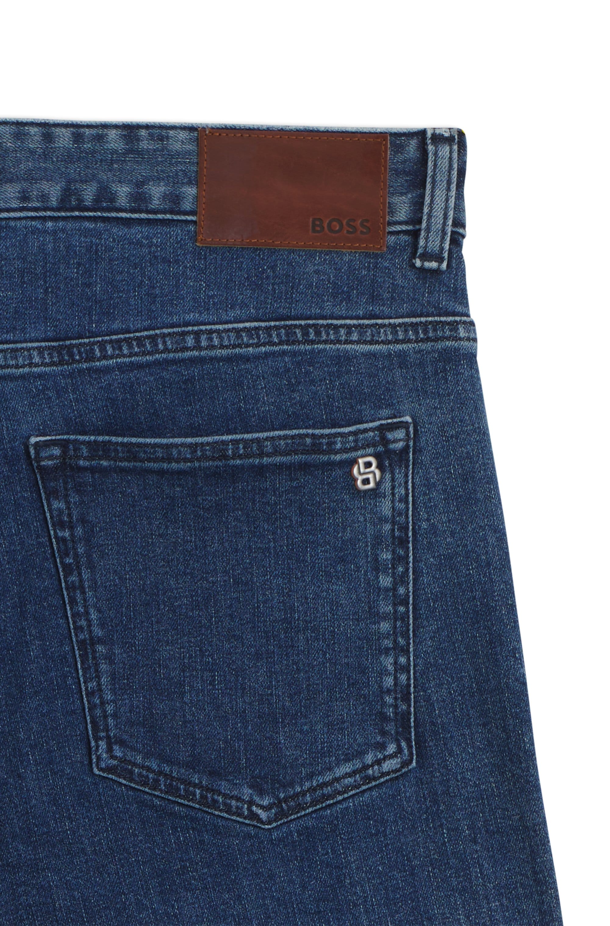 BOSS ORANGE Slim-fit-Jeans »Delaware«, in dezenter Waschung
