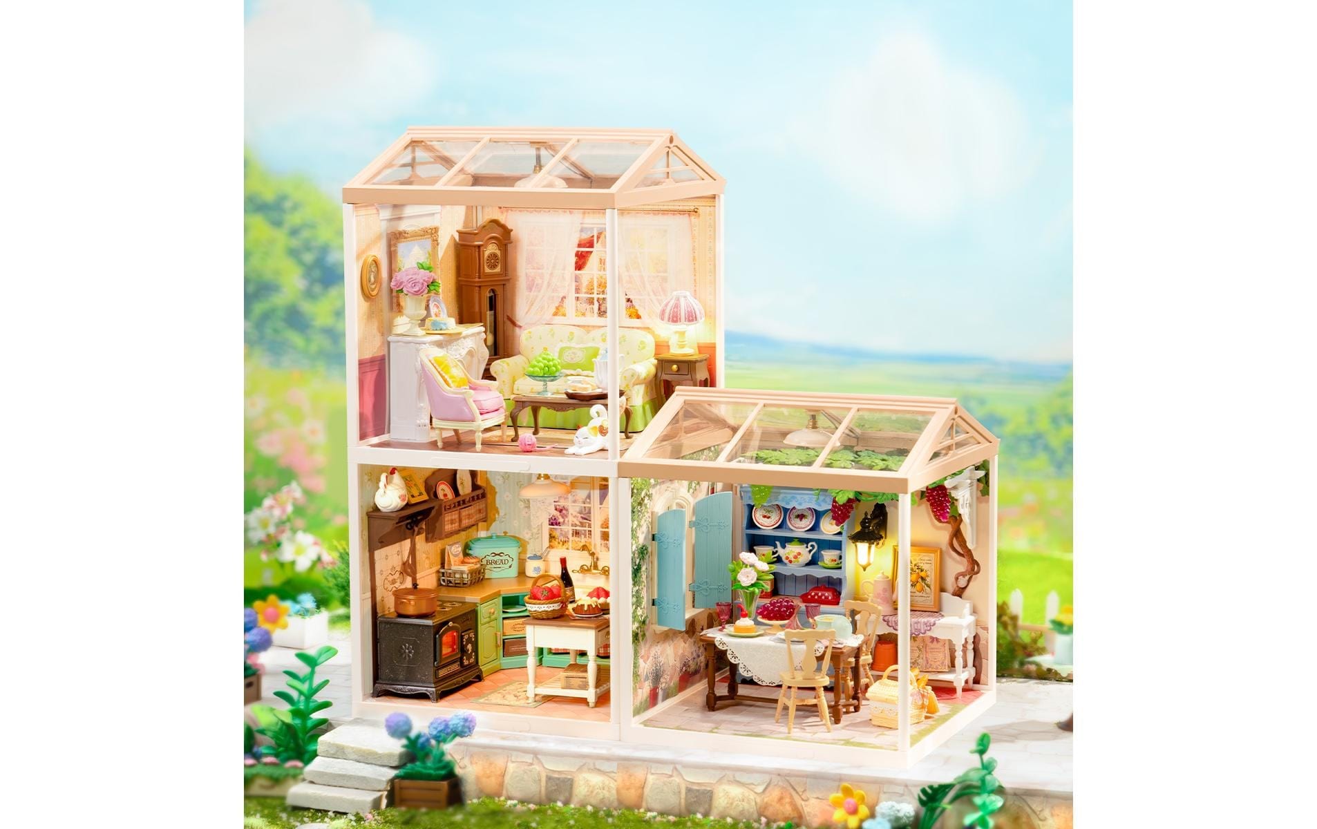   Kit de modèles réduits »RoboTime Farmhouse Kitchen«