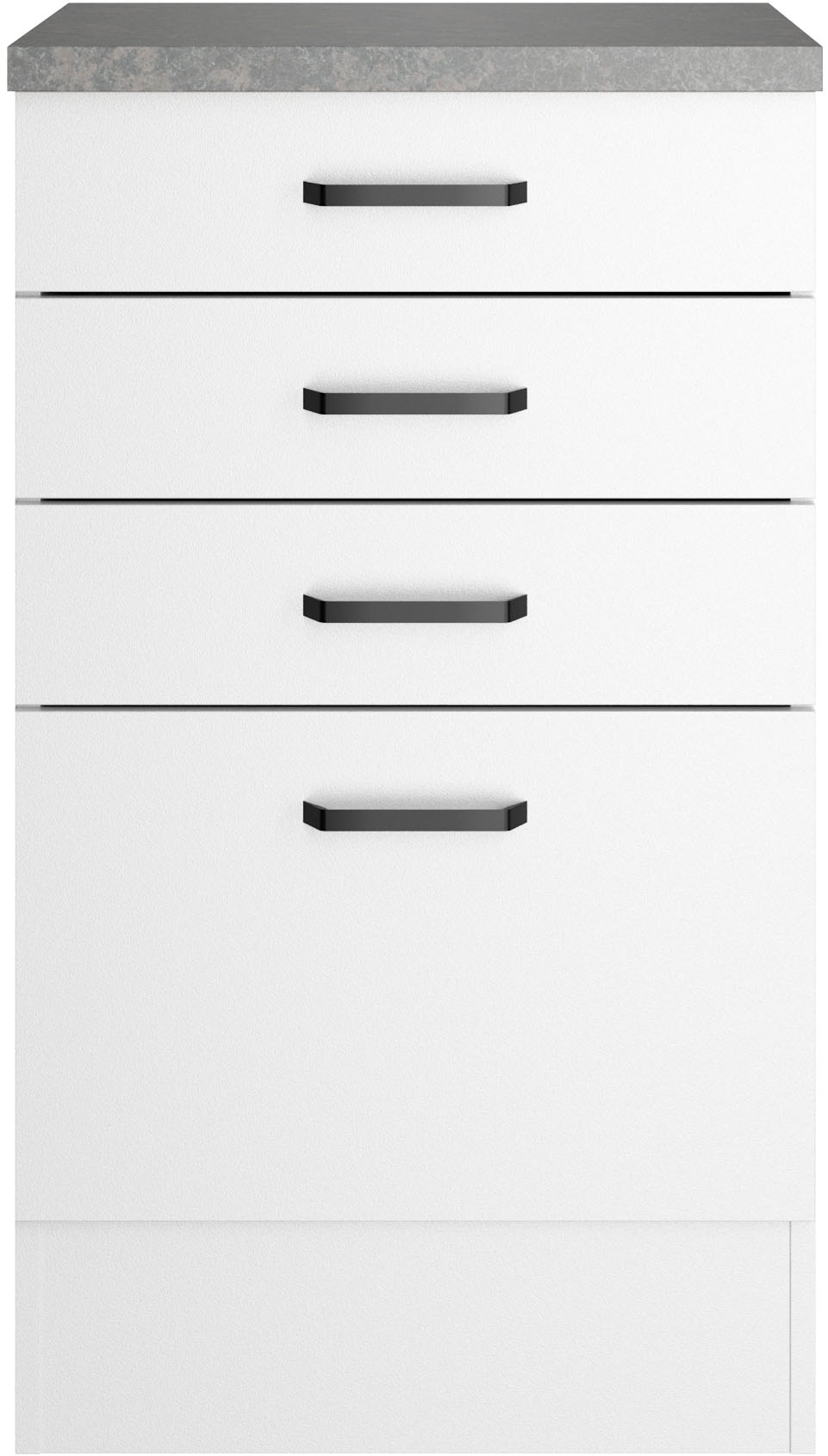 OPTIFIT Unterschrank »OPTImulti« Breite 50 cm, Tiefe 50 cm, mit 3 Schubkästen, 1 Auszug