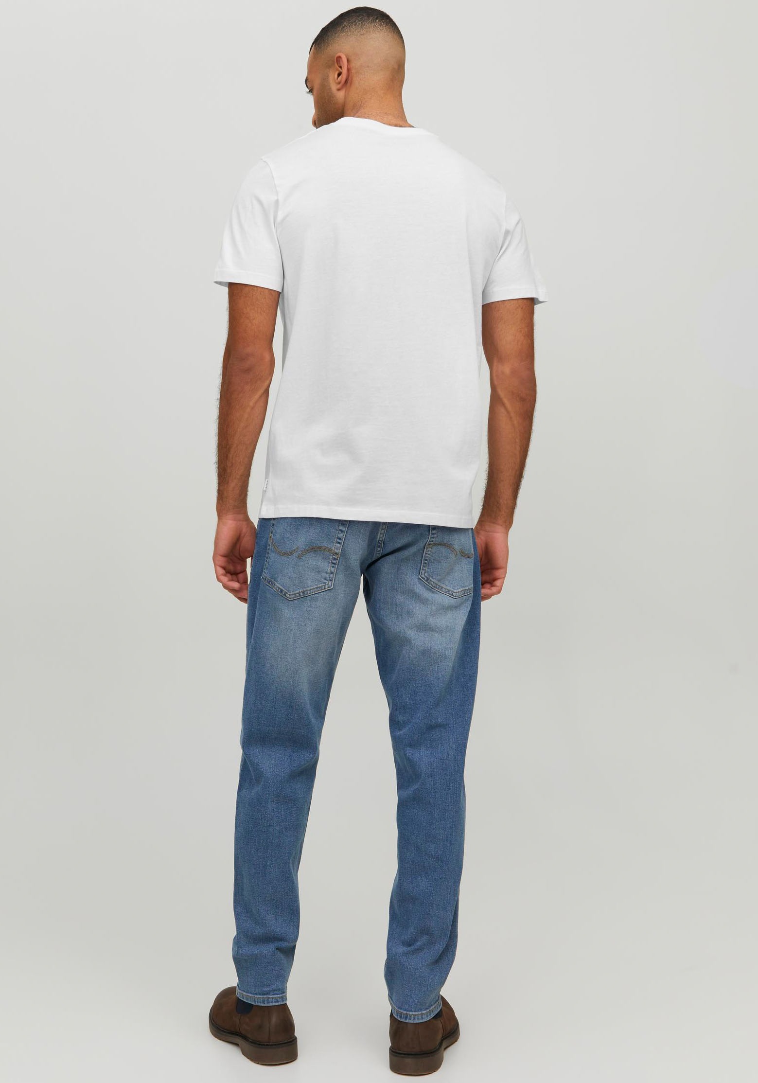 Jack & Jones V-Shirt »JJEORGANIC BASIC TEE«