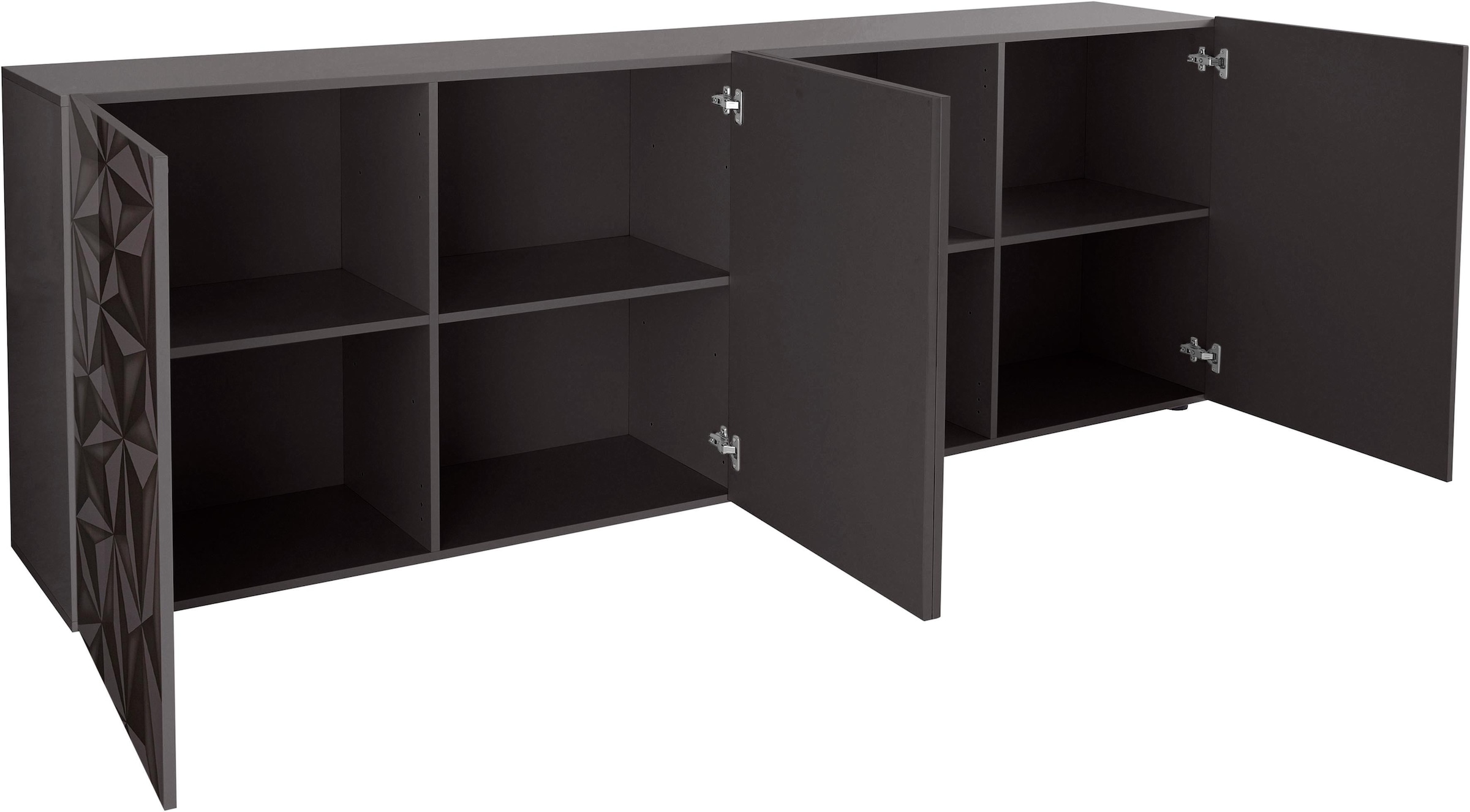 INOSIGN Sideboard »Prisma«, Breite 241 cm, 4-türig