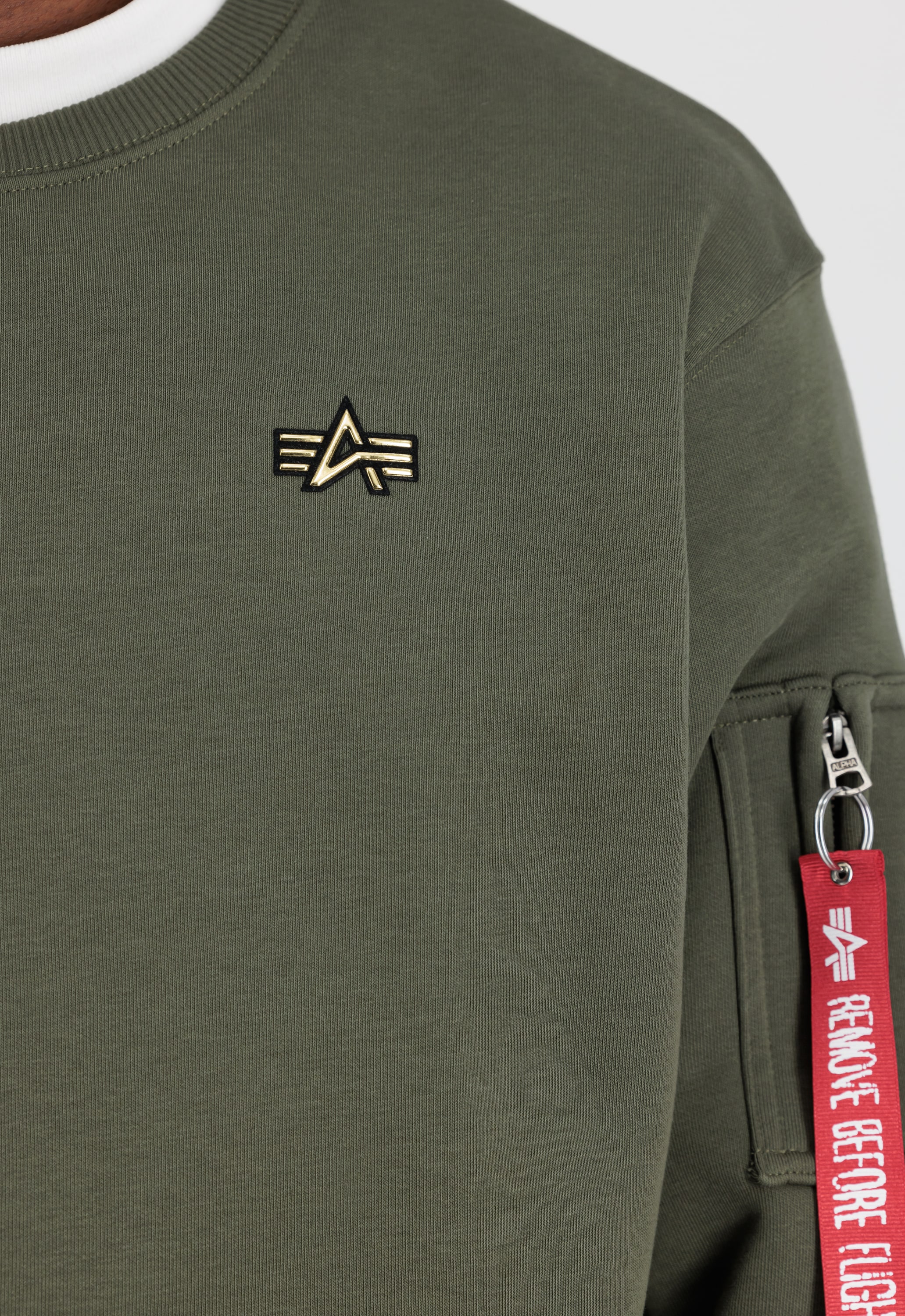 Alpha Industries Sweater »Alpha Industries Men - Sweatshirts 3D Small Logo Sweater«