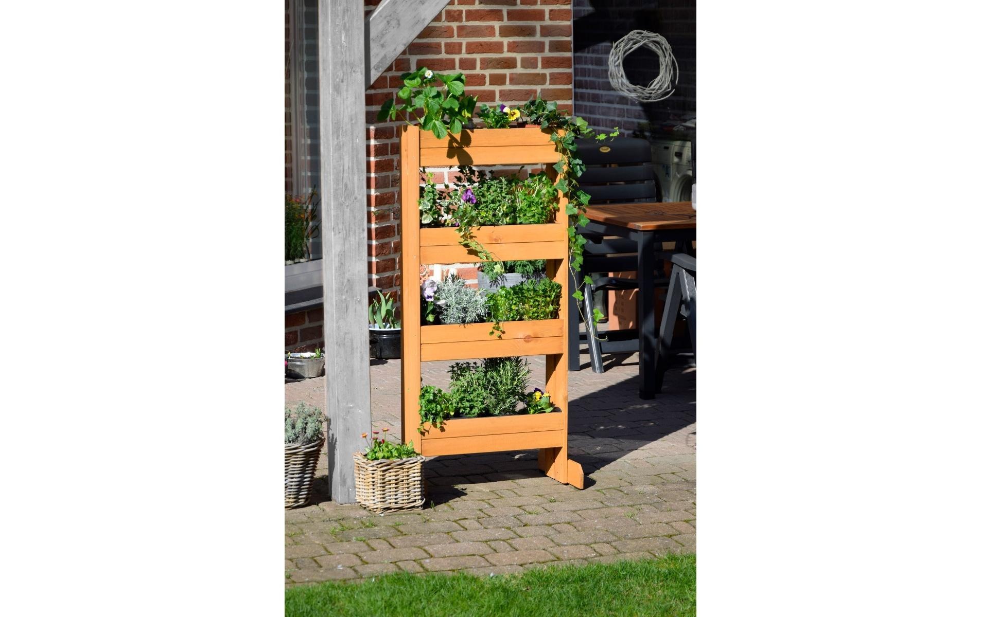 dobar Hochbeet »mit 4 Pflanzkästen«