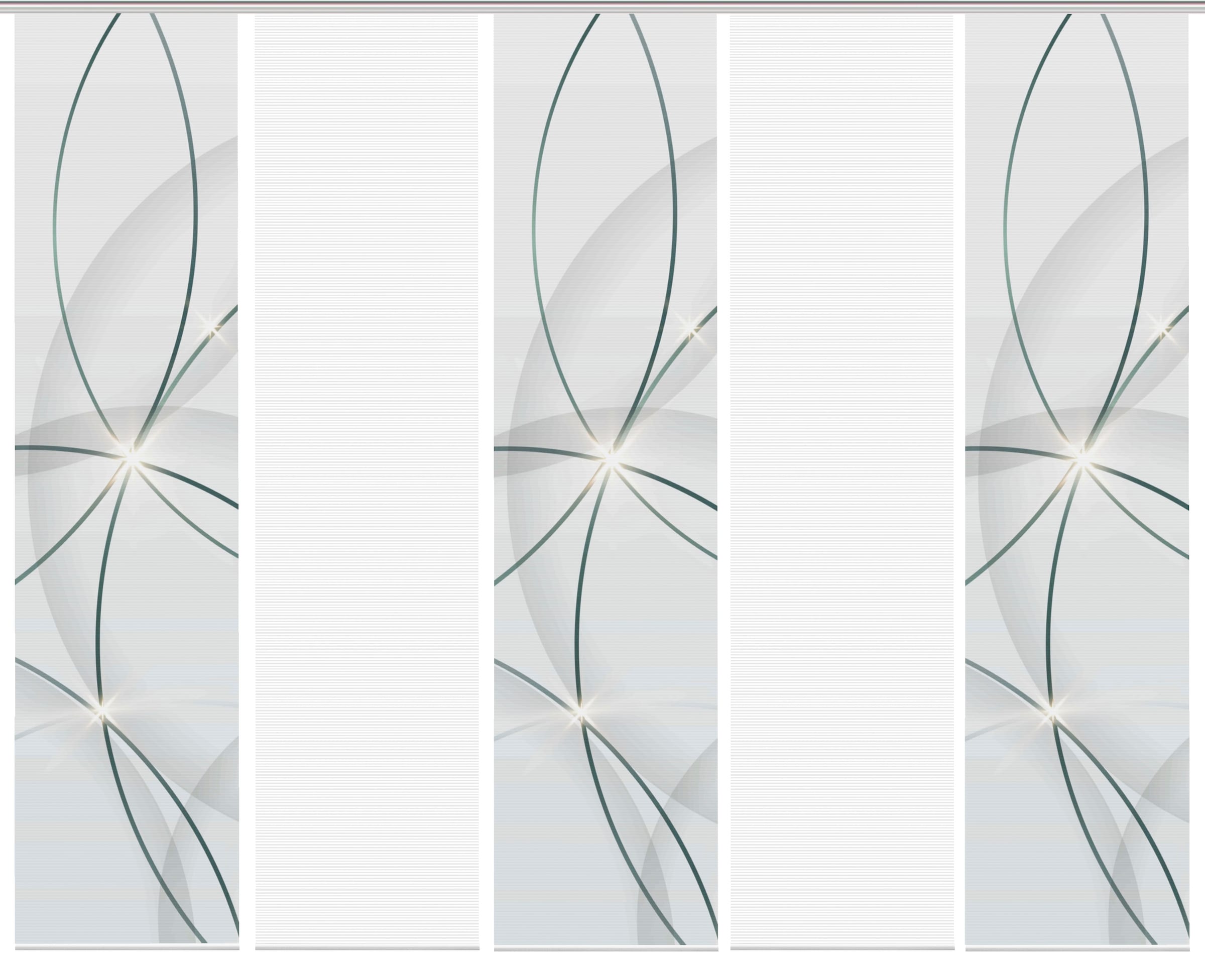 Vision S Schiebegardine »BLINKI« Paneelwagen 1 Stk. tlg. DIGITALDRUCK