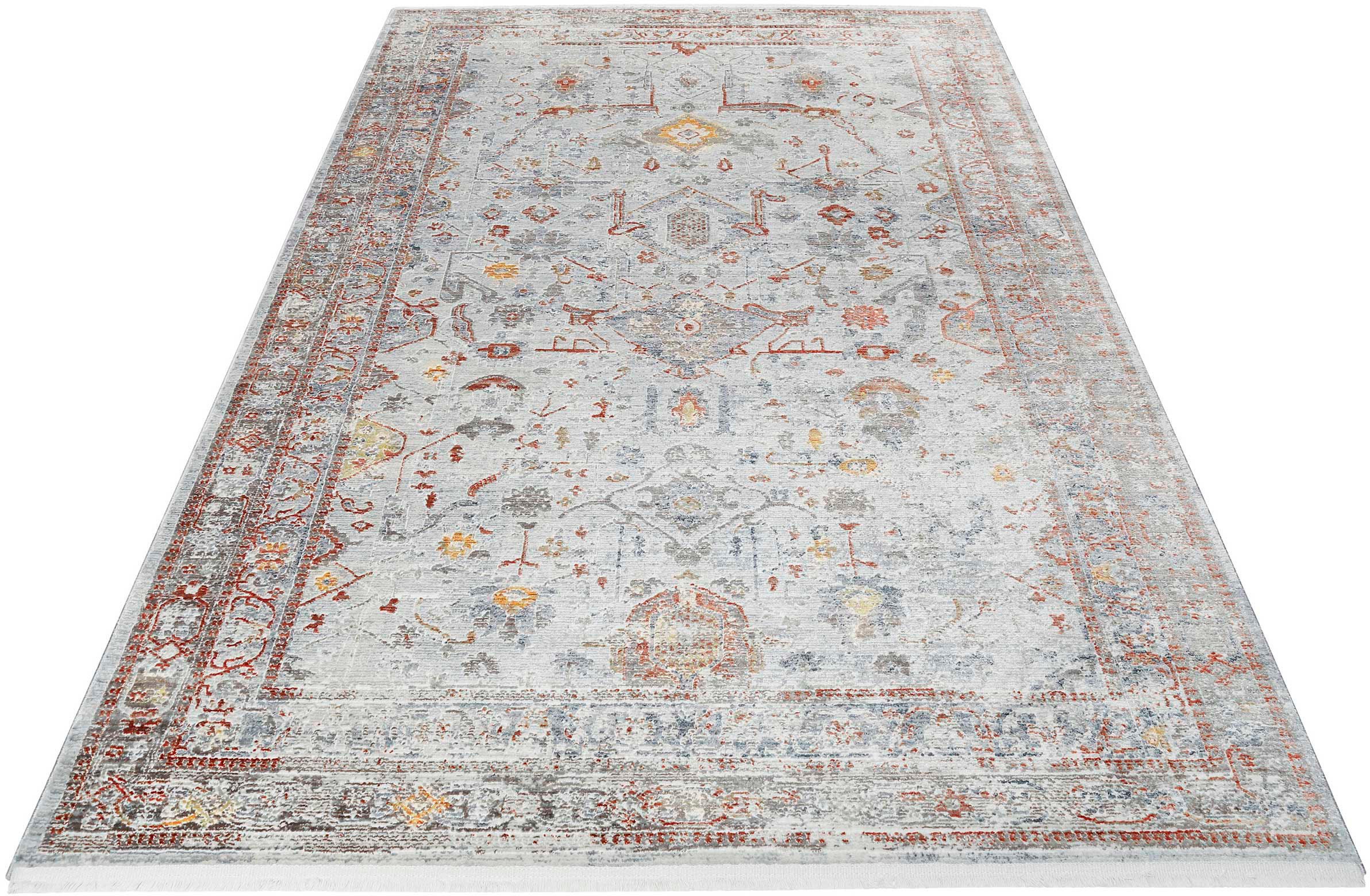 Image of Wecon home Teppich "SoHo Beat" rechteckig 7 mm Höhe Hoch-Tief-Struktur, Wohnzimmer