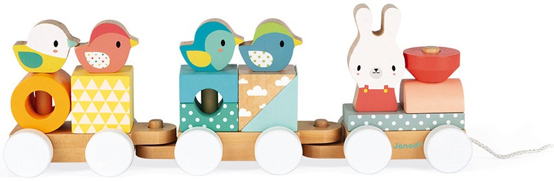 Image of Janod Nachziehspielzeug »Pure Nachziehzug« bei Ackermann Versand Schweiz