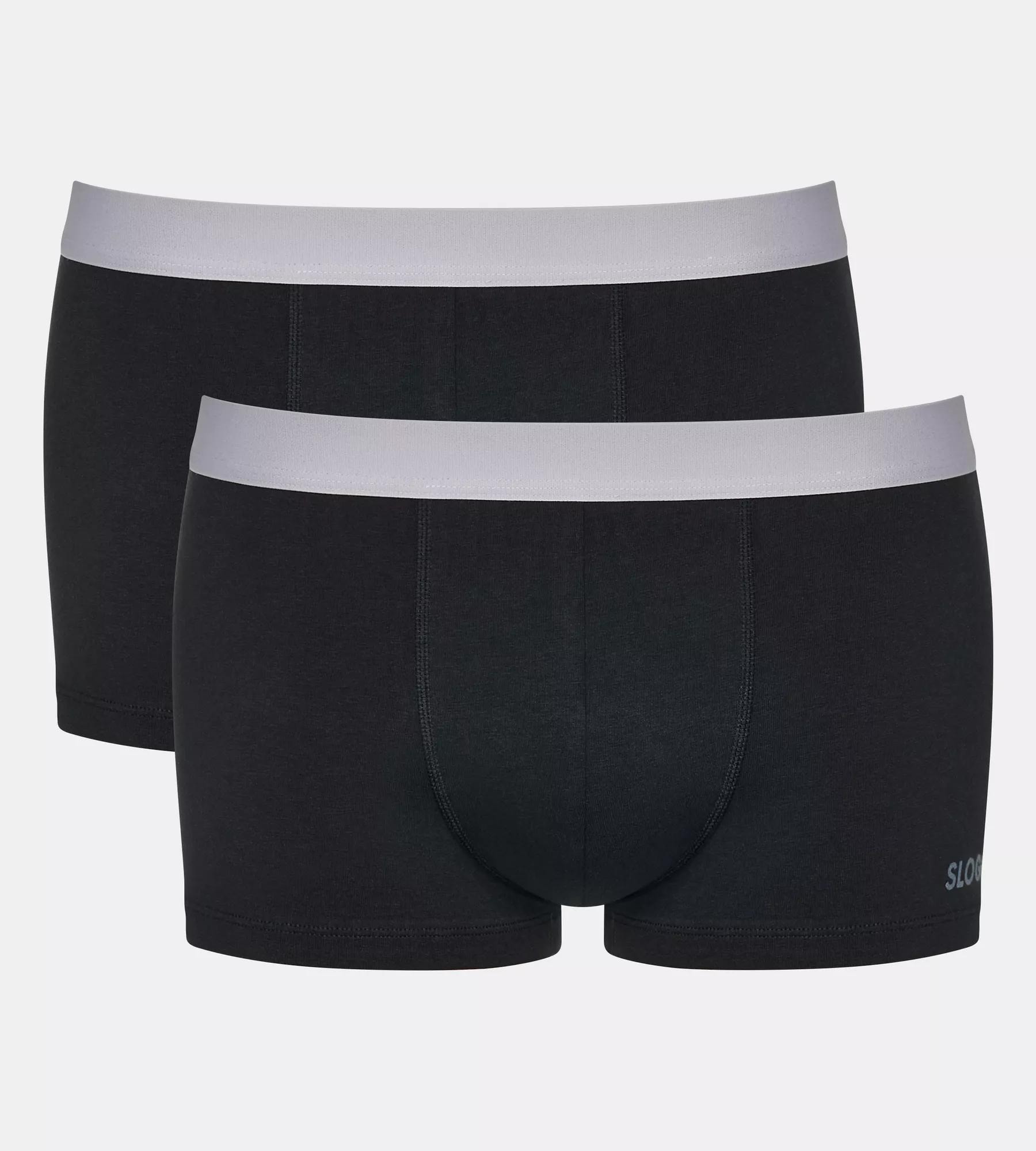 sloggi Pantalon rétro »men GO ABC 2.0 Hipster 2P« Paquet, 2 cuis basics modernes et confortables