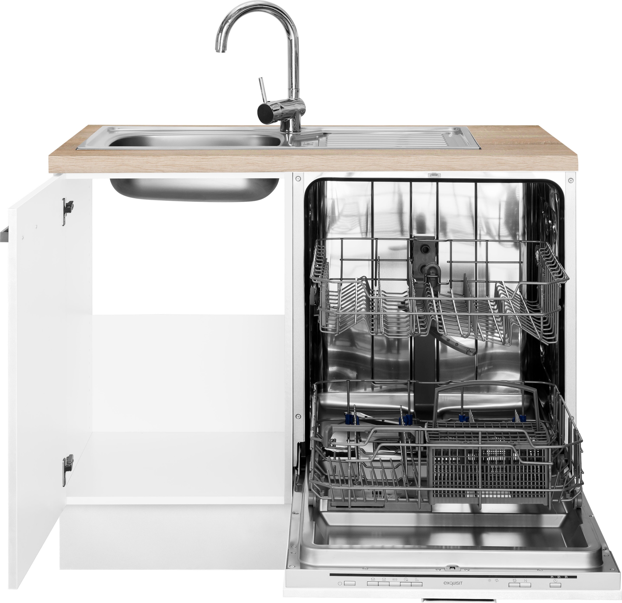 OPTIFIT Winkelküche »Parma«, ohne E-Geräte, Stellbreite 215x175 cm