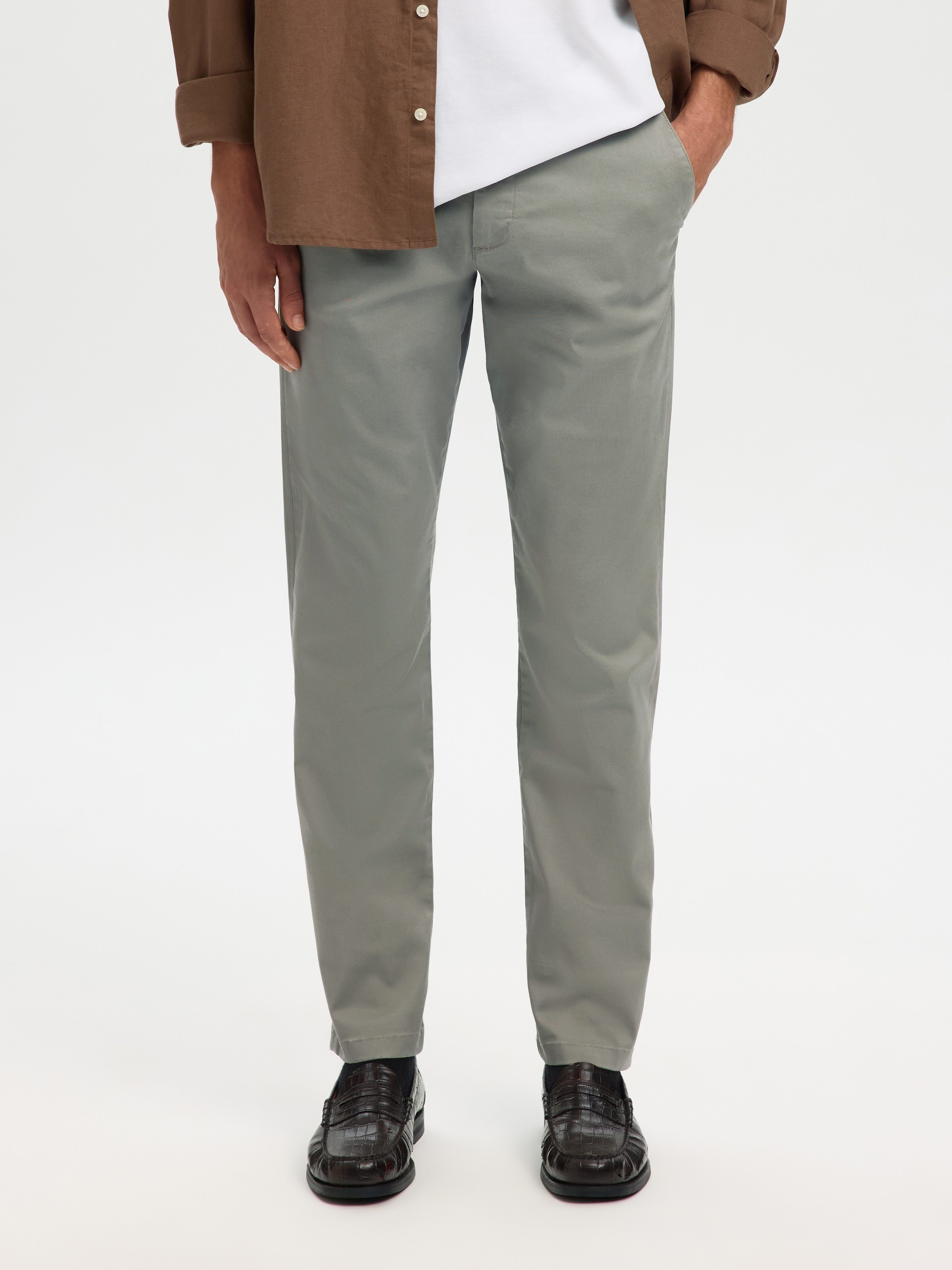 SELECTED HOMME Chinohose »SLH175-SLIM NEW MILES FLEX PANT NOOS«