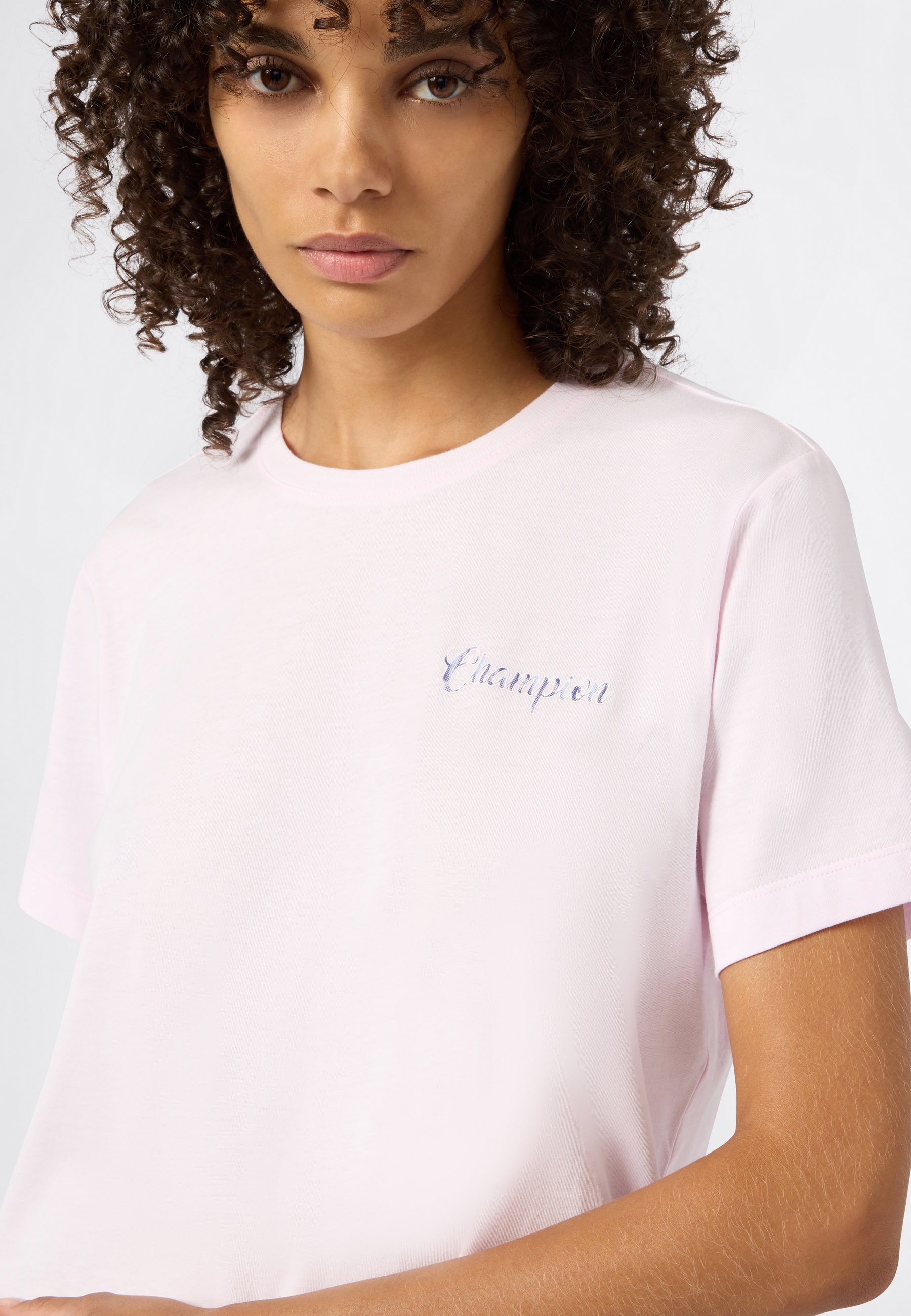 Champion T-shirt »Graphic Crewneck T-Shirt« 1 cuis sportlicher Stil, aus Baumwolle, für Erwachsene