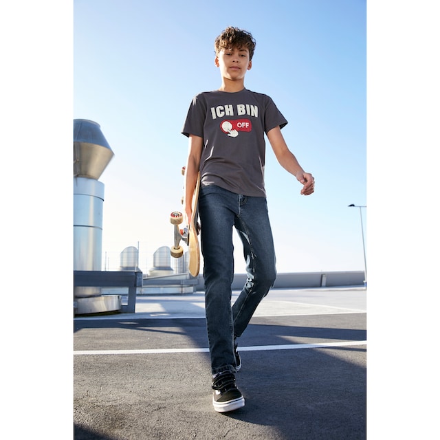 Trendige KIDSWORLD Stretch-Jeans »mit schmalem Bein« ohne  Mindestbestellwert shoppen