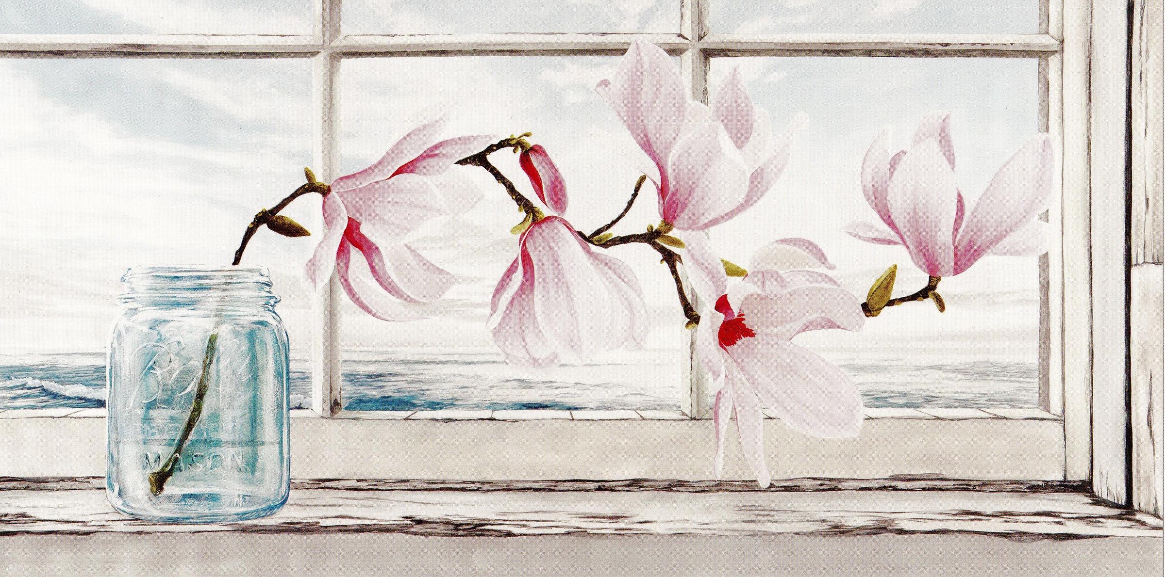 Image of Home affaire Deco-Panel »REMY DELLAL / Magnolia«, (100/3/50 cm) bei Ackermann Versand Schweiz