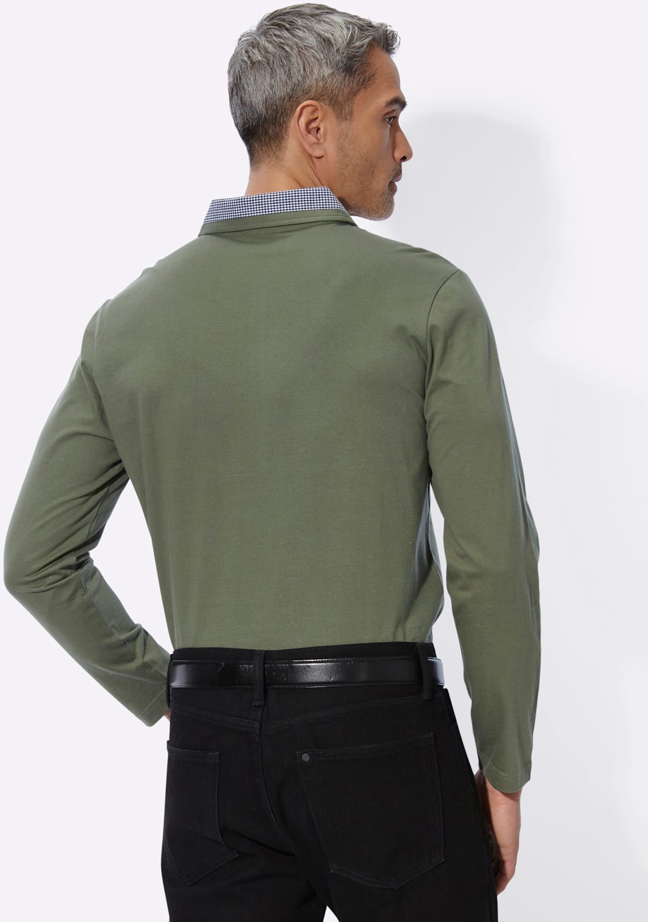Classic Poloshirt »Langarm-Poloshirt« 1