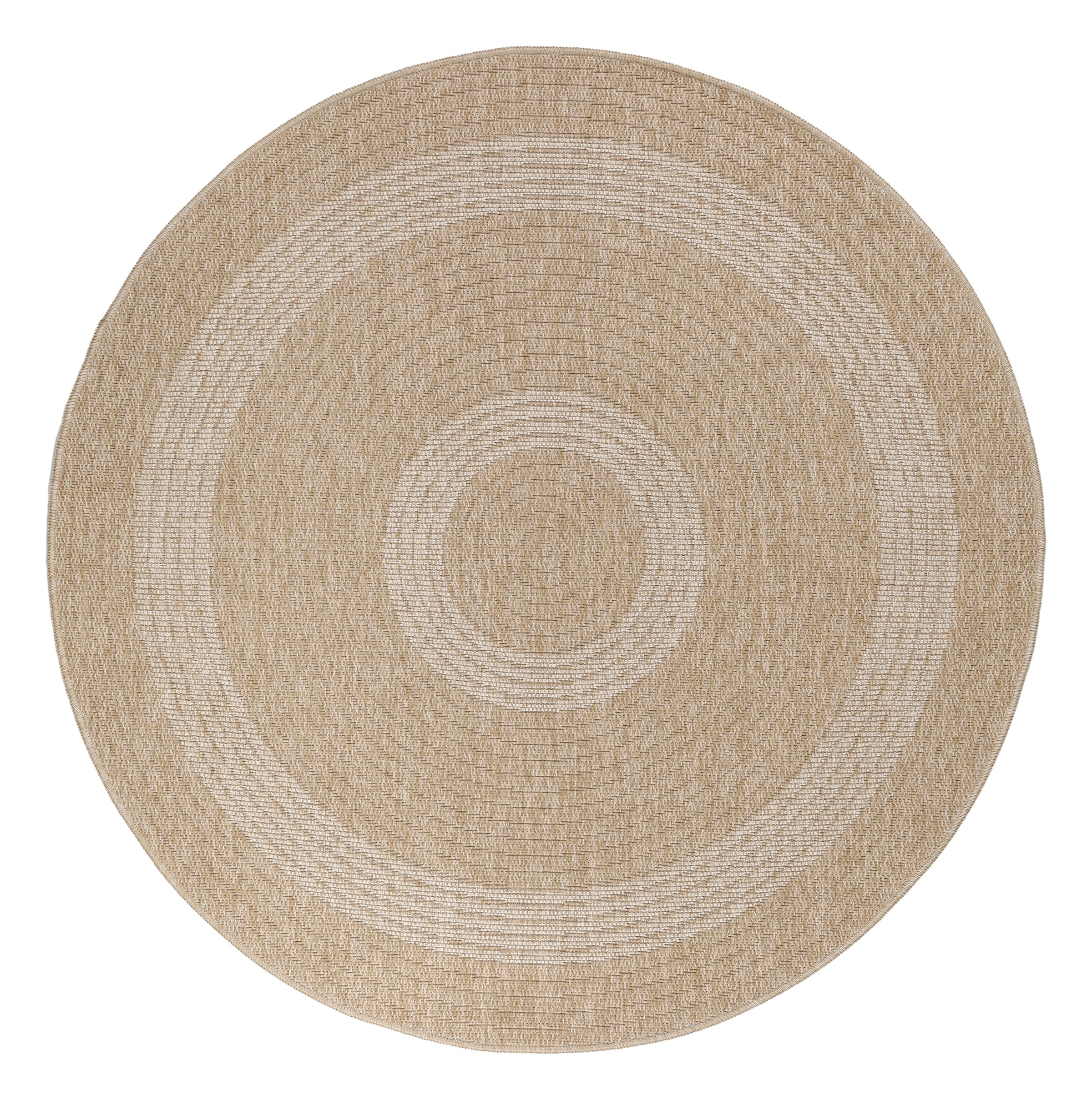 Ayyildiz Teppiche Outdoorteppich »COMILLA 0886«, rund, 8 mm Höhe, Pflegeleicht / Strapazierfähig / In- und Outdoor geeignet