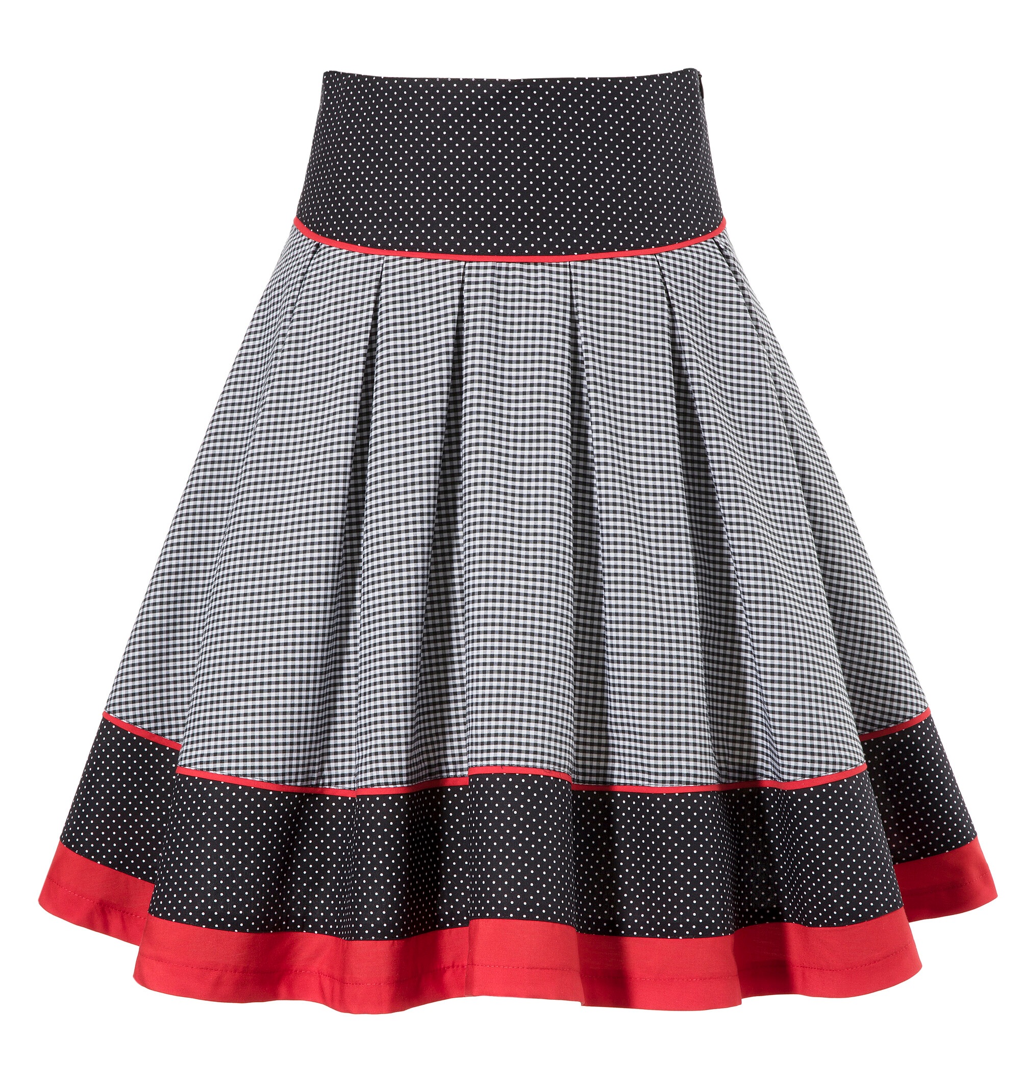 Image of Naber Collection Trachtenrock, Damen, mit gelegten Falten bei Ackermann Versand Schweiz