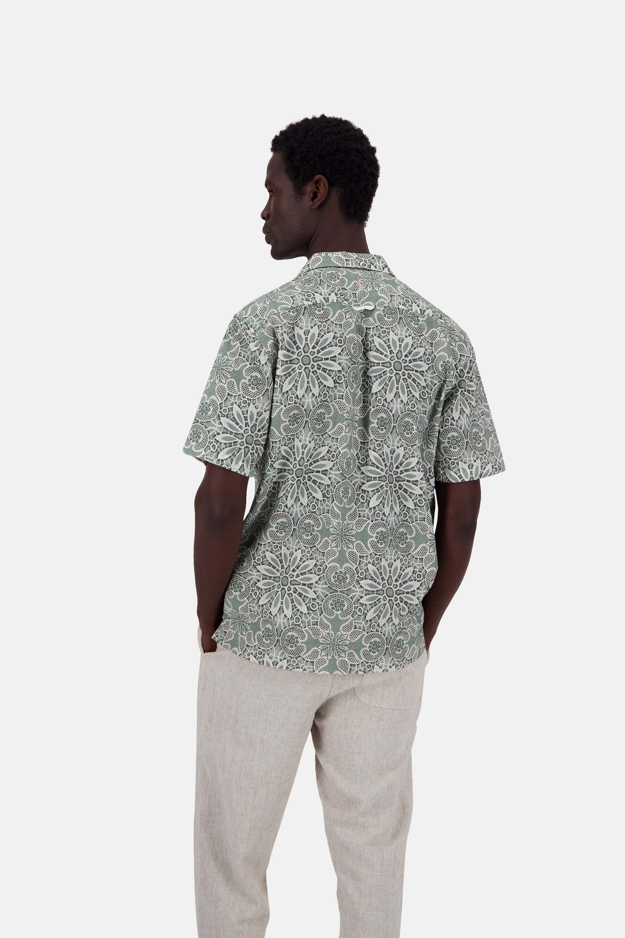 colours & sons Kurzarmhemd »colours & sons Kurzarmhemd Shirt-Printed«