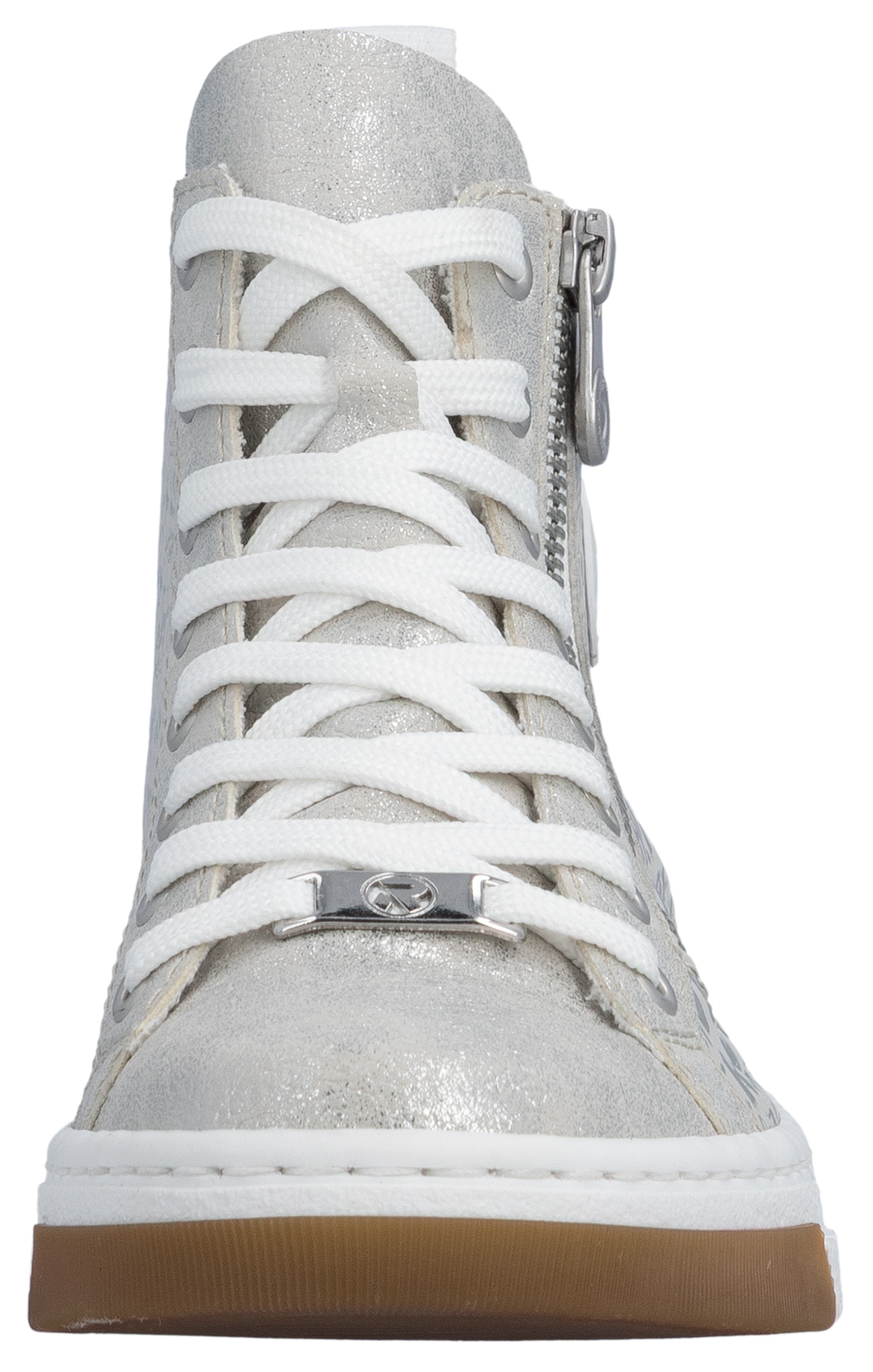 Rieker Sneakers  High Top-Sneaker, Freizeitschuh, Schnürschuh mit Plateausohle