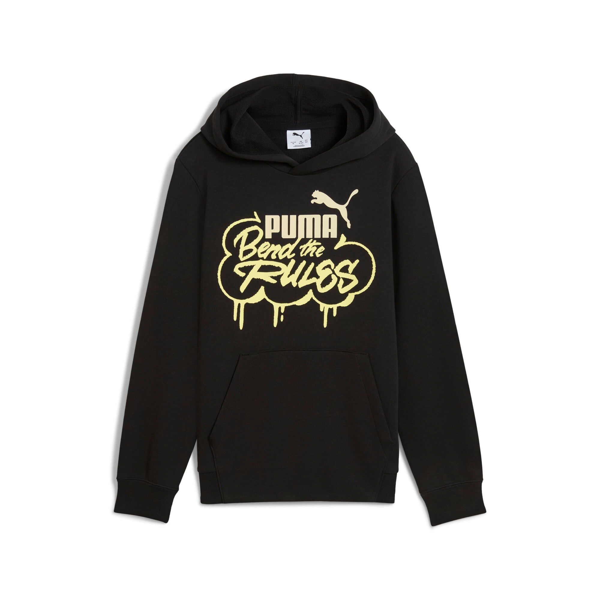 Image of PUMA Kapuzensweatshirt "MID90S HOODIE TR B", mit Kapuze, mit Kängurutasche, mit Print-Applikation, Regular Fit