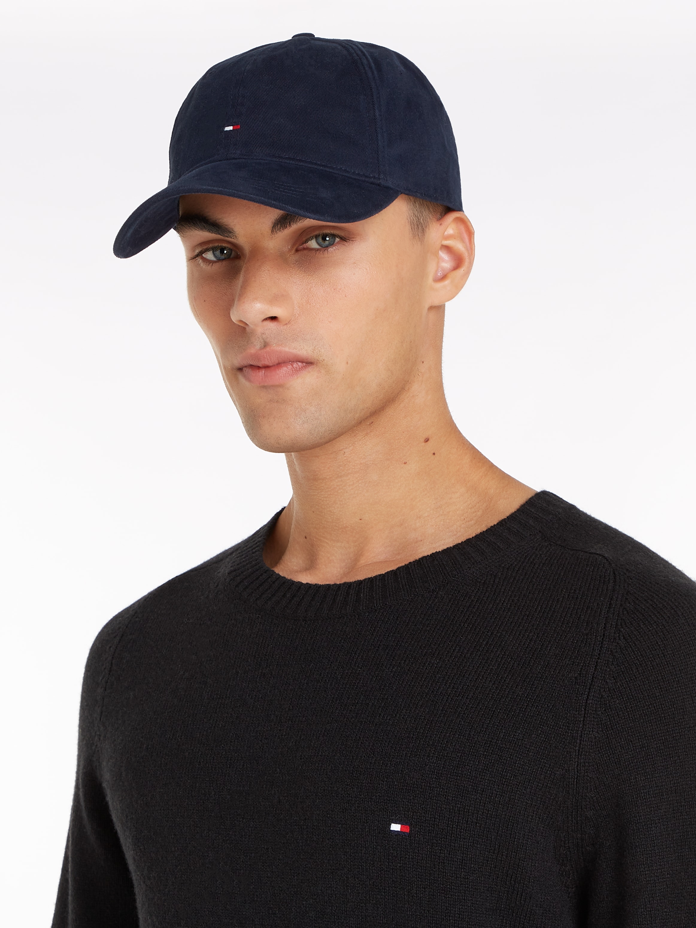 Tommy Hilfiger Casquette de baseball »TH FLAG '85 SOFT 6 PANEL CAP« avec broderie de logo, taille ajustable, unisexe