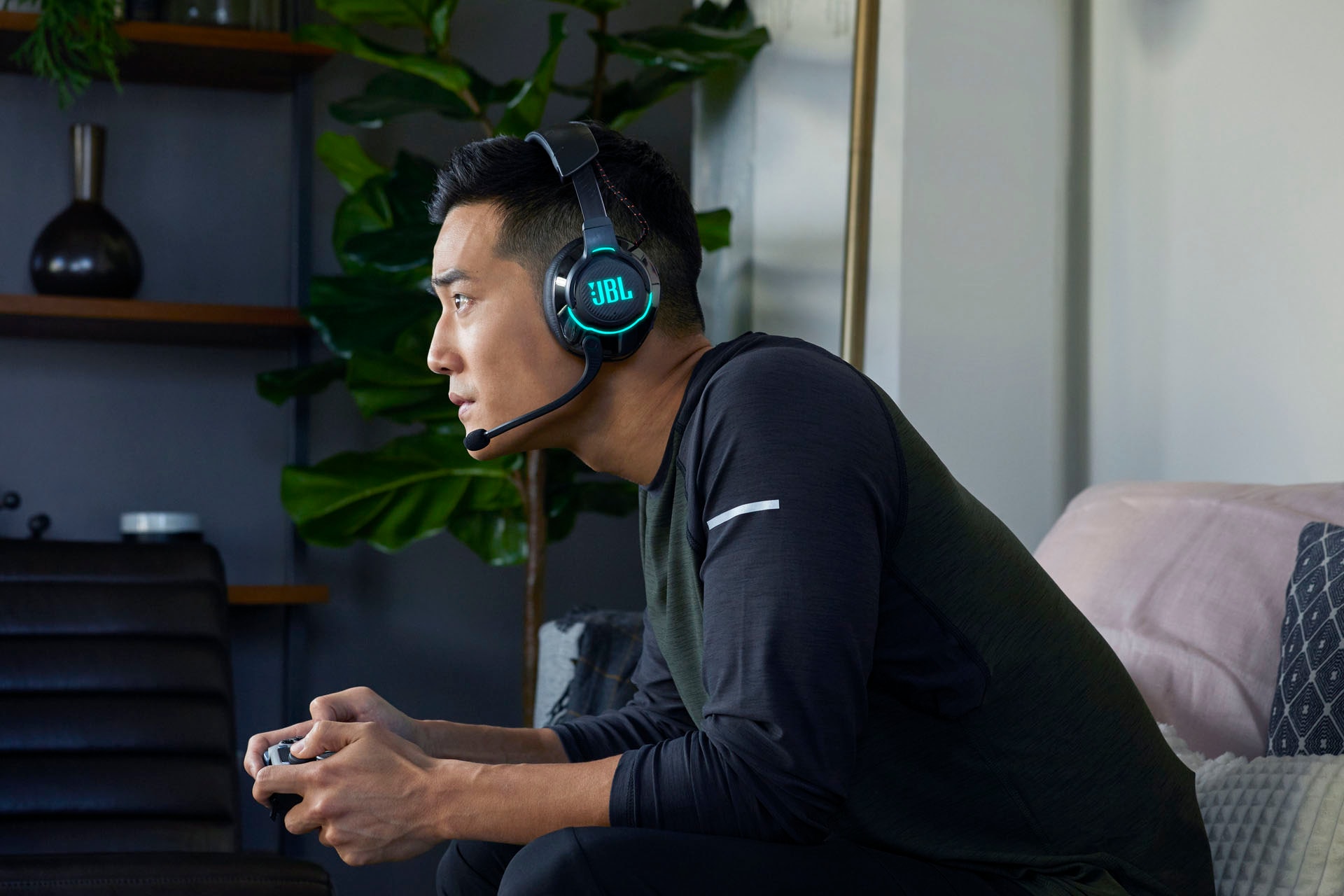 JBL Gaming-Headset »Quantum 810«, Bluetooth-WLAN (WiFi), Active Noise Cancelling (ANC)-Geräuschisolierung