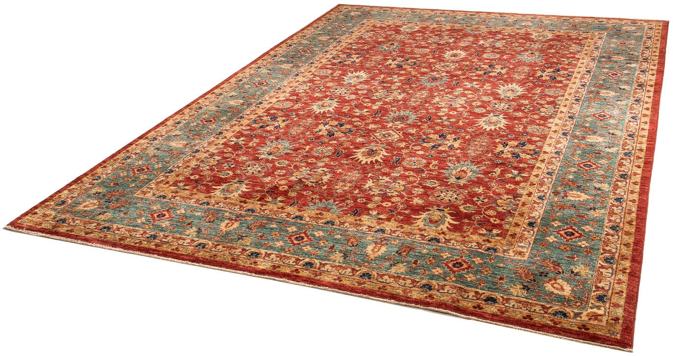 Image of morgenland Orientteppich »Ziegler - 286 x 209 cm - dunkelrot«, rechteckig, 6 mm Höhe, Wohnzimmer, Handgeknüpft, Einzelstück mit Zertifikat bei Ackermann Versand Schweiz