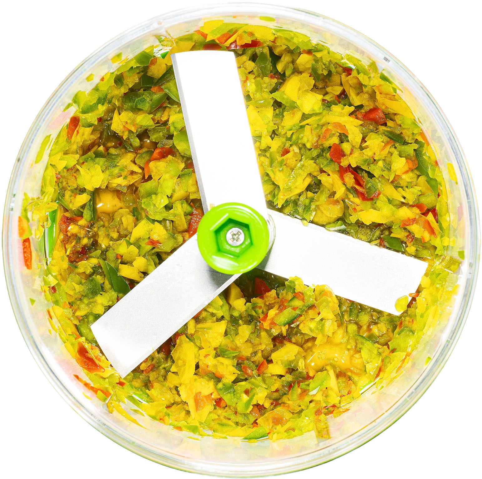 Genius Hachoir »Nicer Dicer Twist« + Zitruspresse, 2 einstellbare Geschwindigkeitsstufen